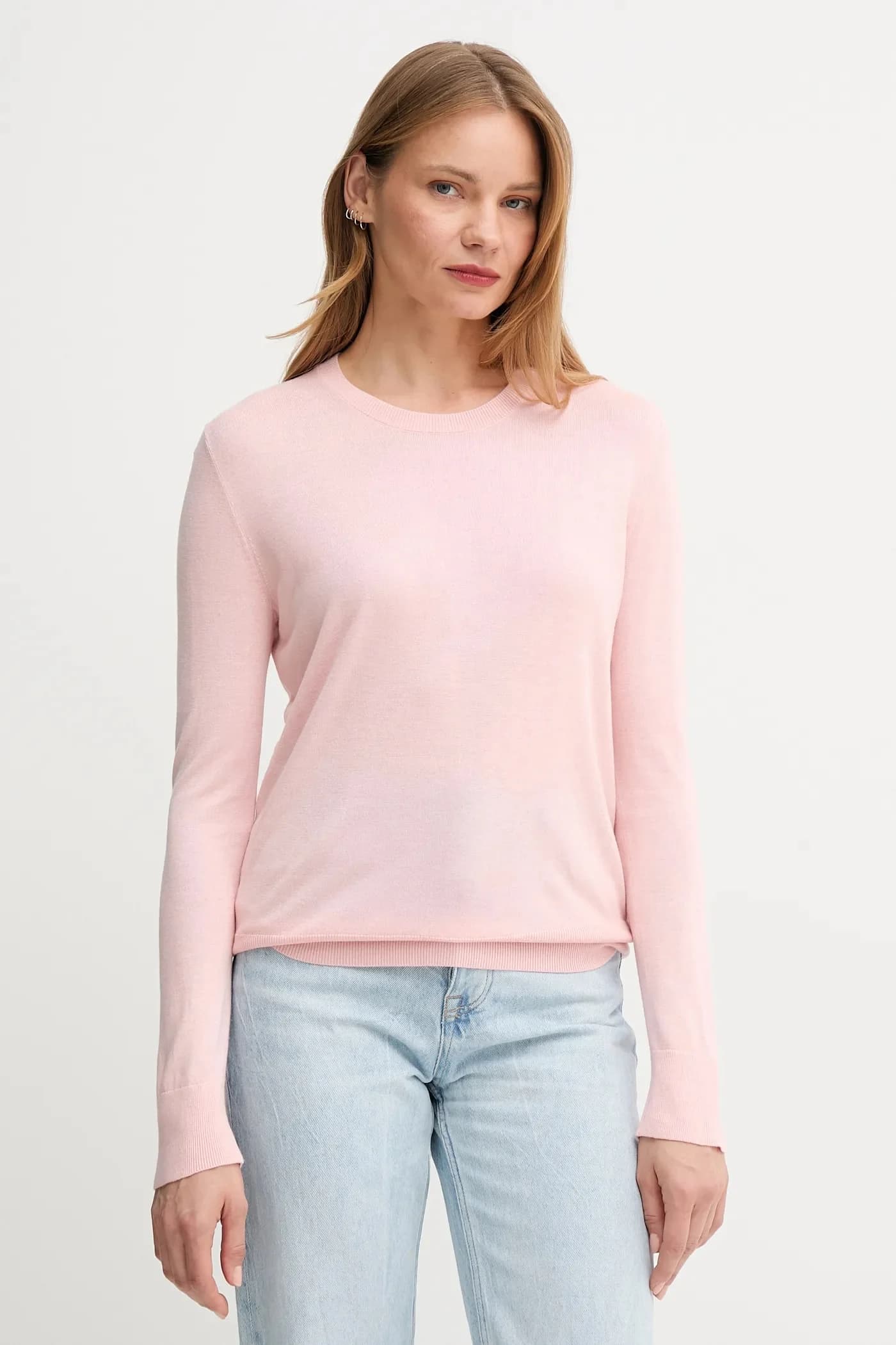 Свитер с шелком