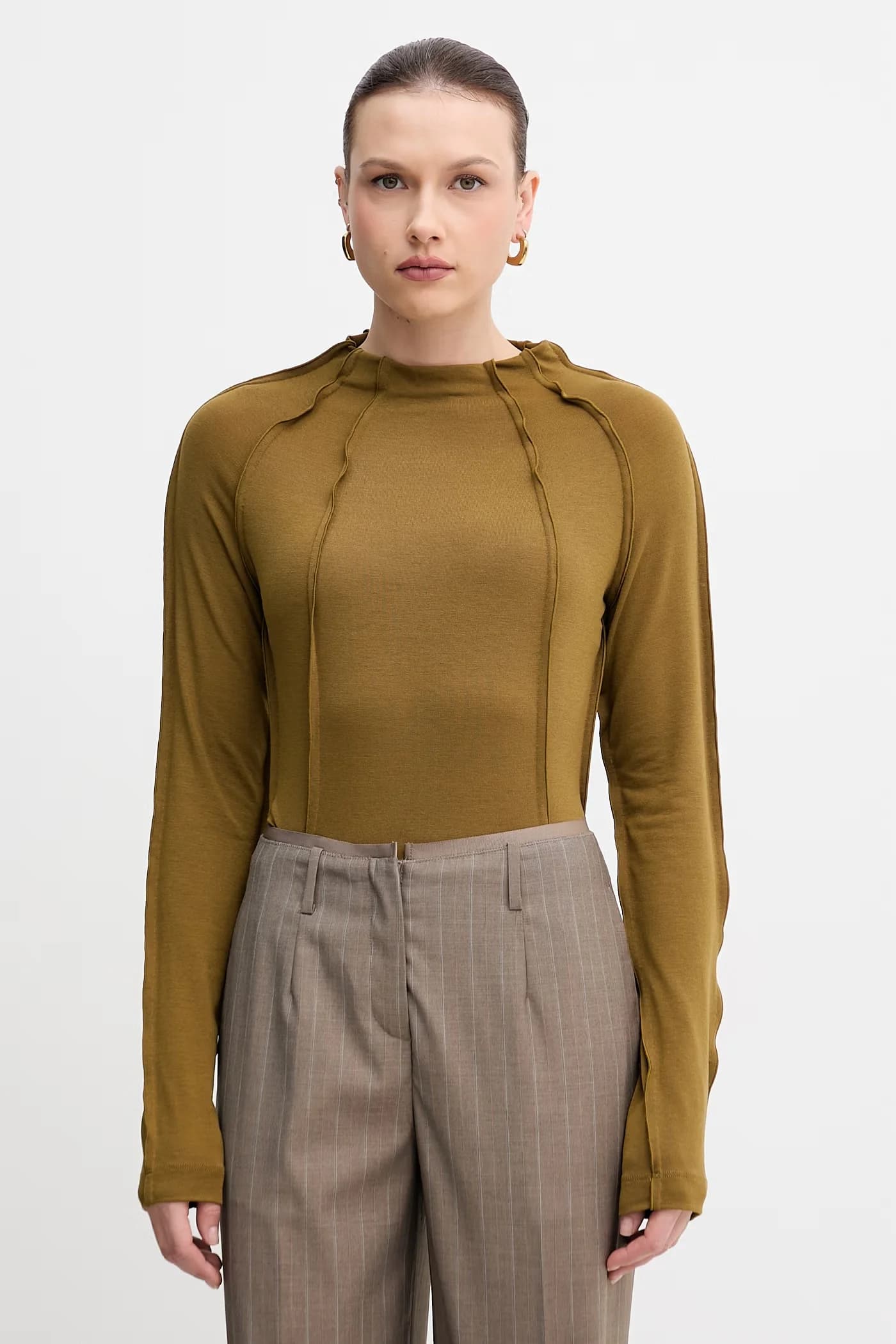 Женский лонгслив