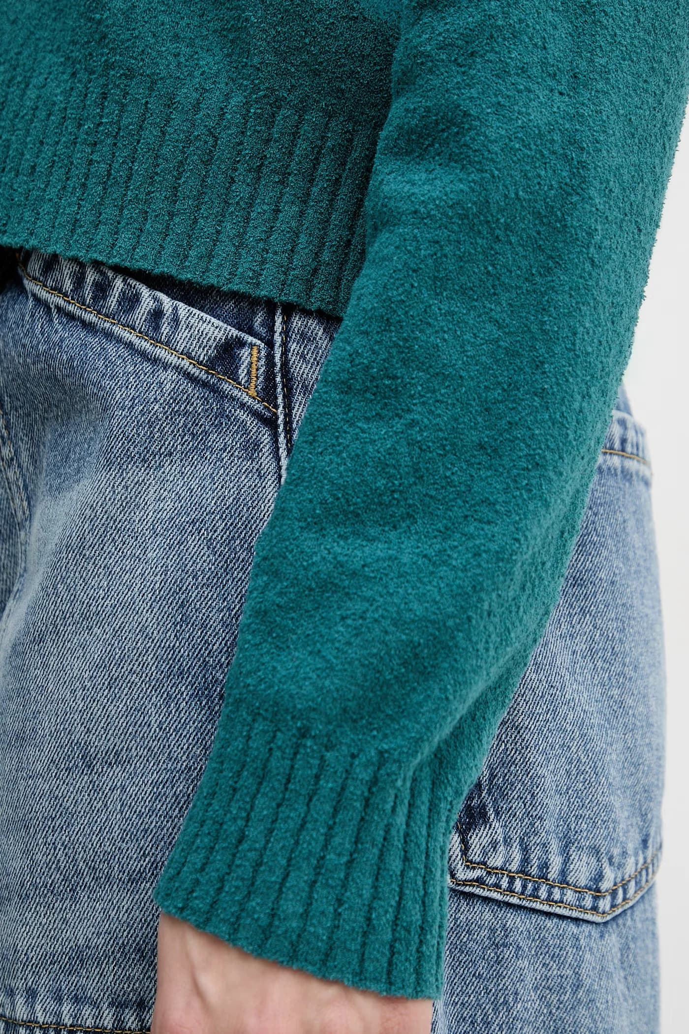 Женский лонгслив с хлопком - фото 5