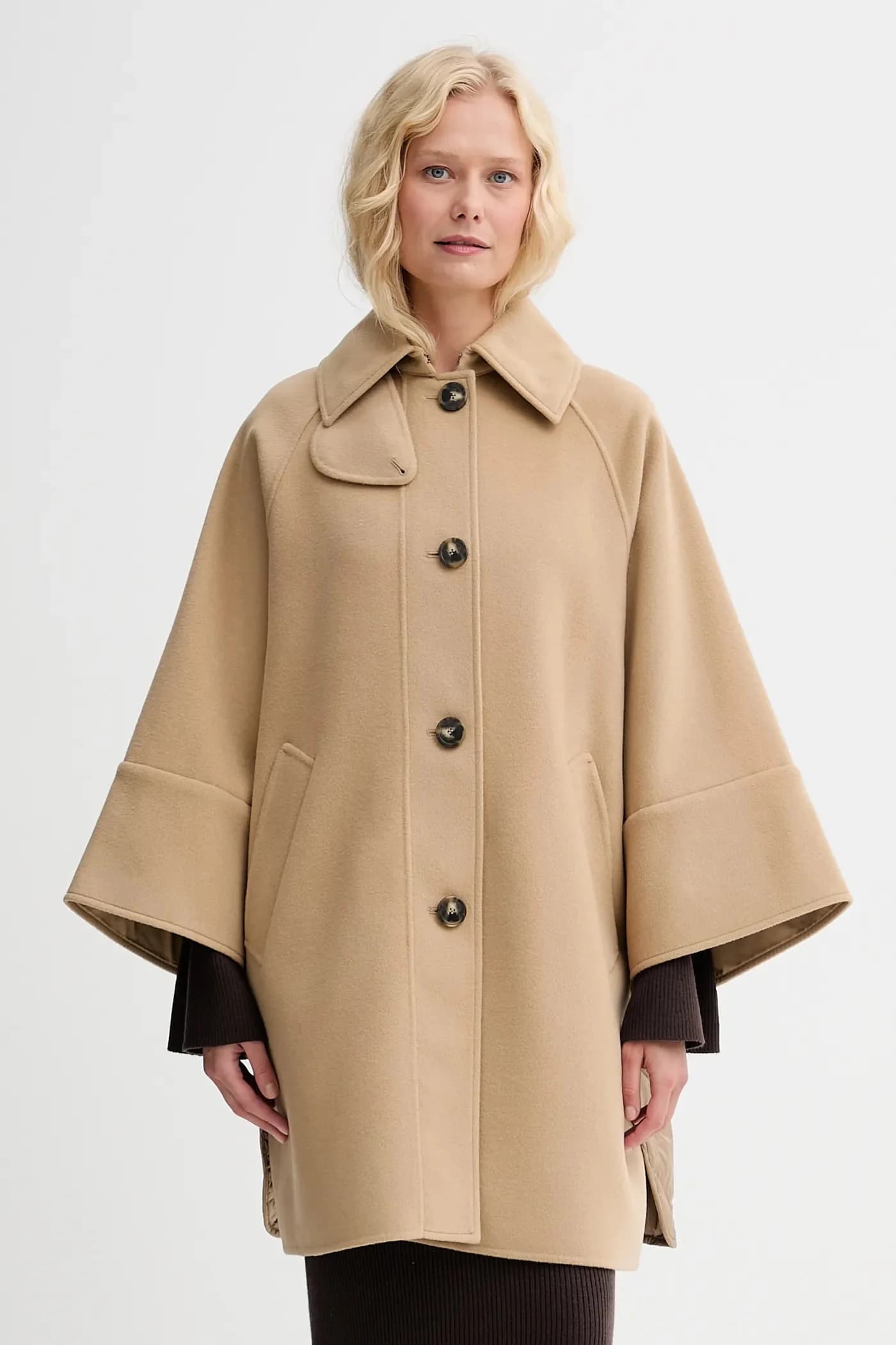 Пальто из шерсти RUFO