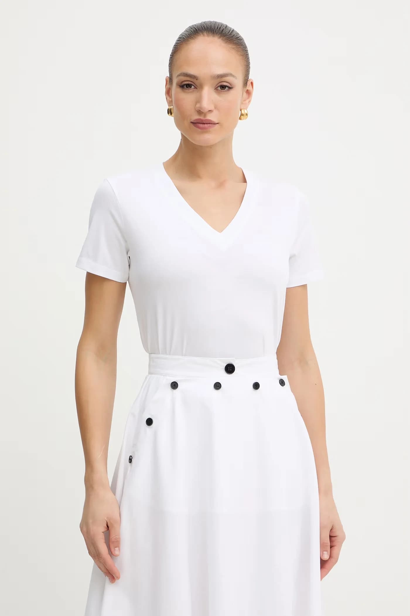 Женская хлопковая футболка