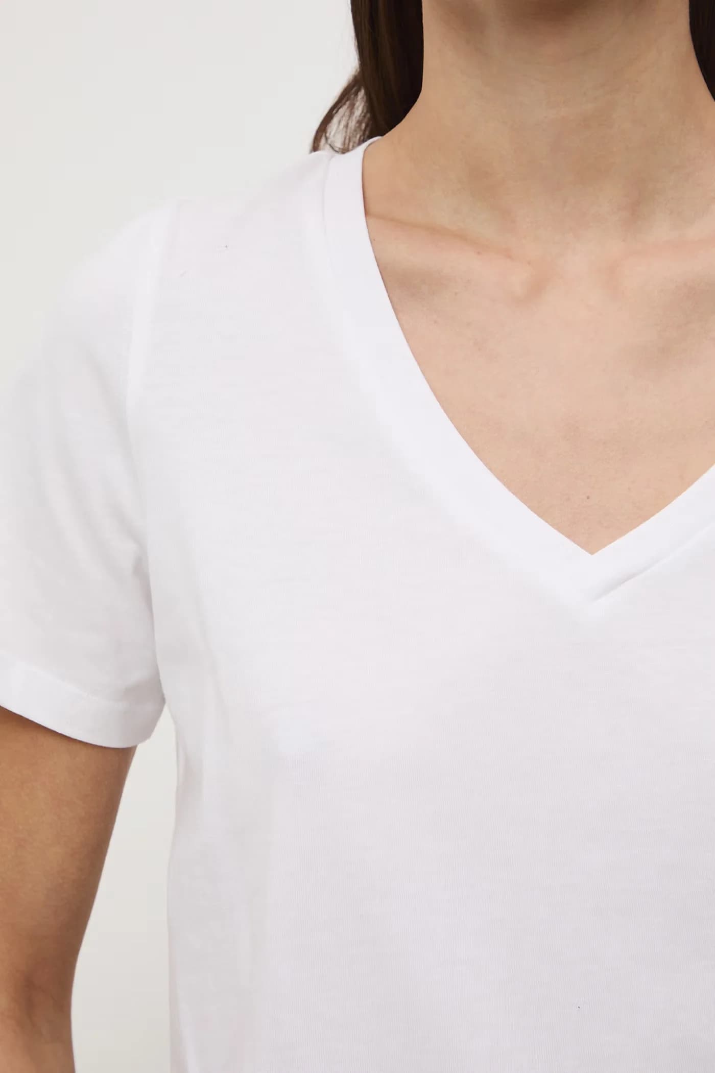 Женская хлопковая футболка - фото 5