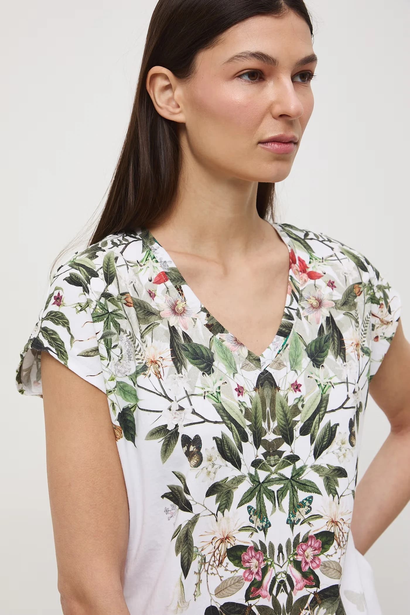 Женская хлопковая футболка