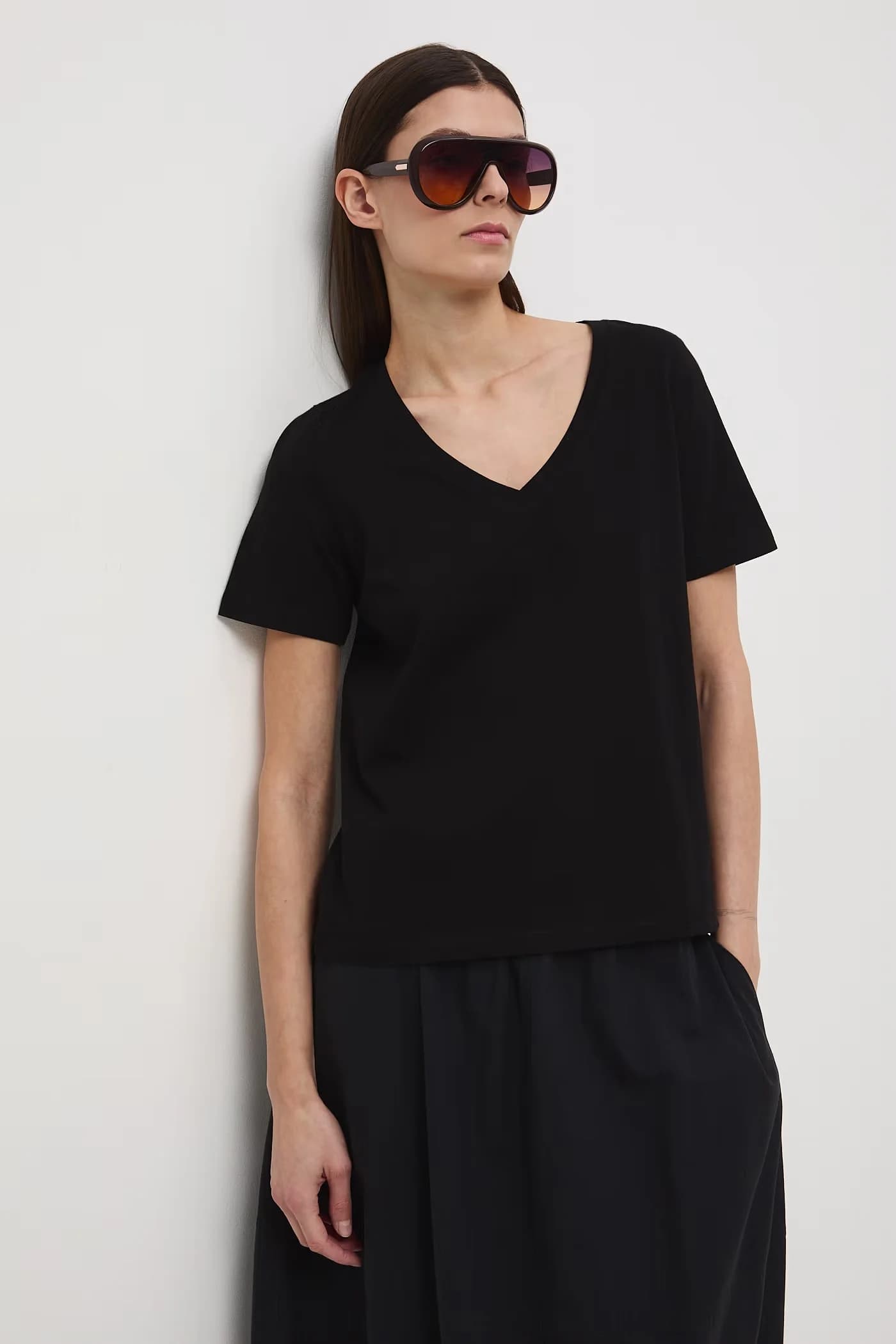 Женская хлопковая футболка