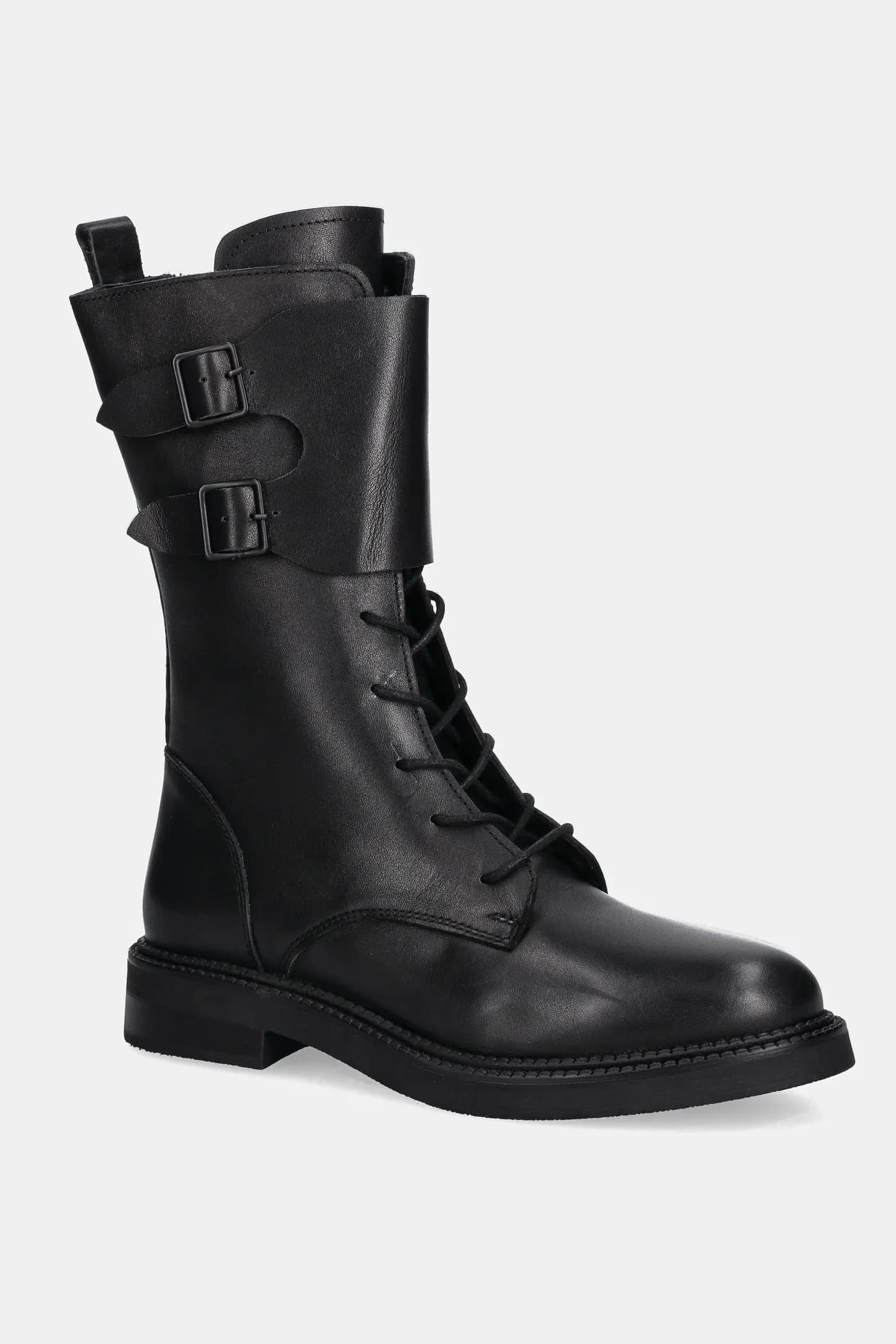 Кожаные ботильоны - фото 2