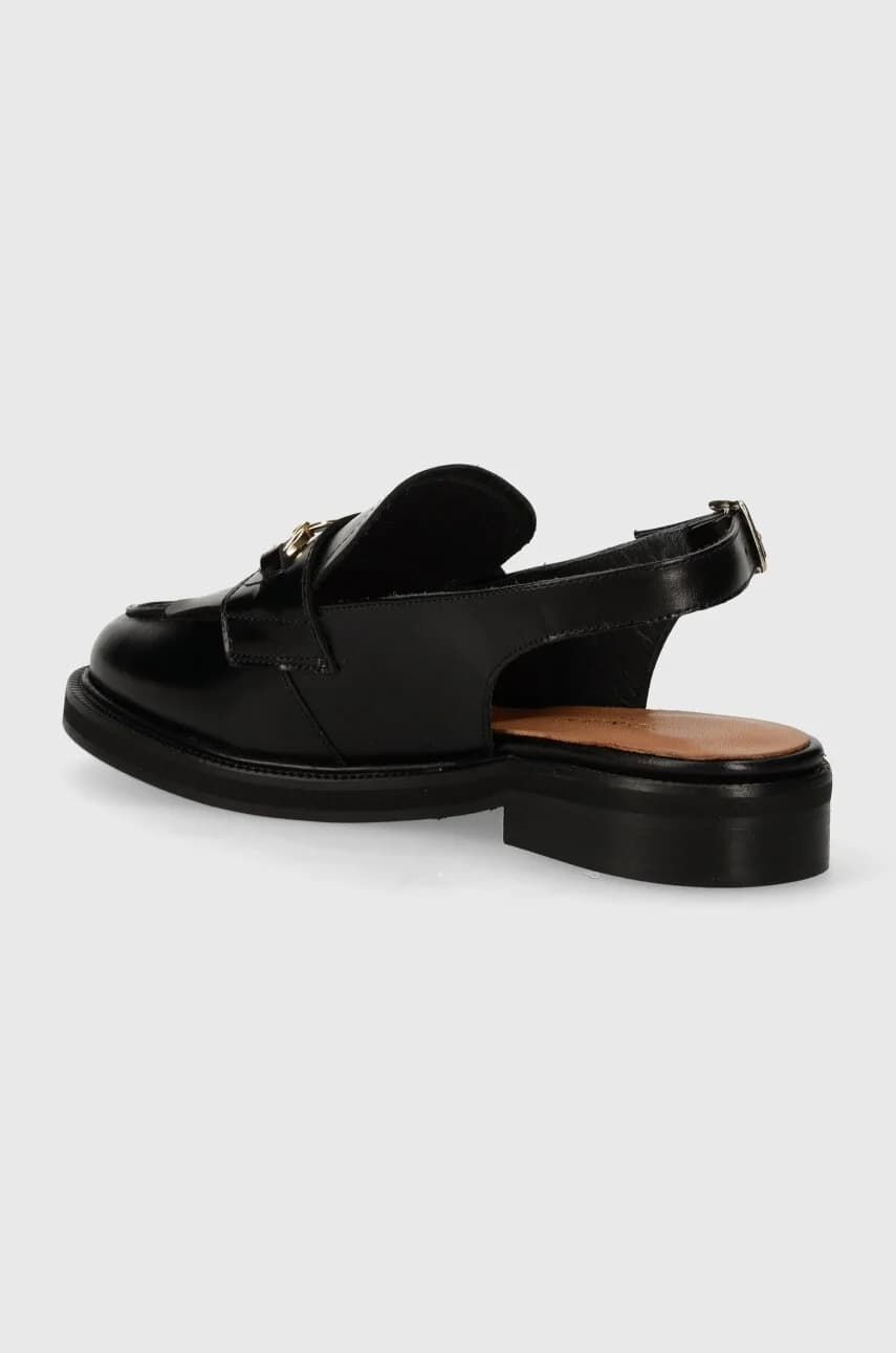 Кожаные мокасины DELPHY - фото 3