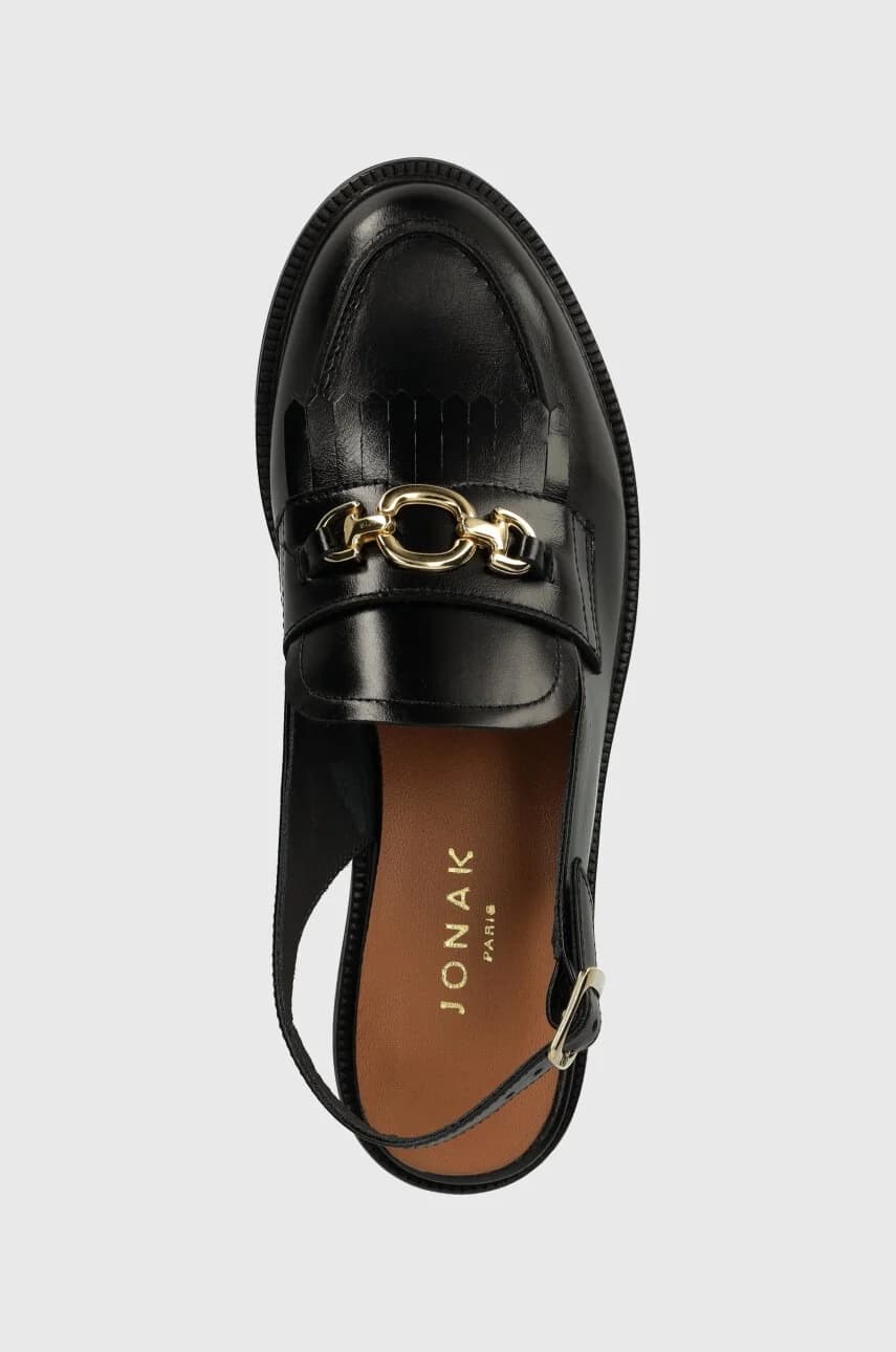 Кожаные мокасины DELPHY - фото 4