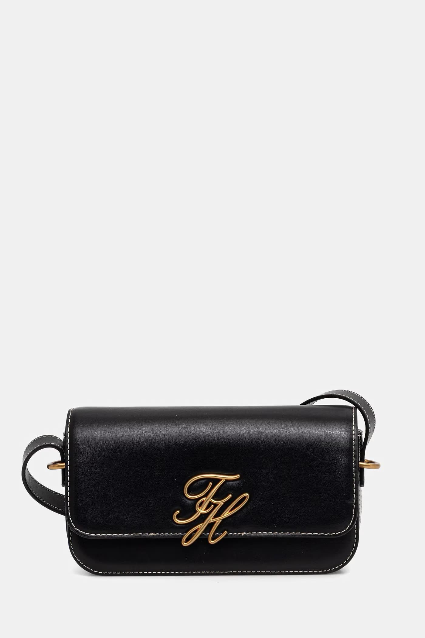 Женская кожаная сумка-мессенджер