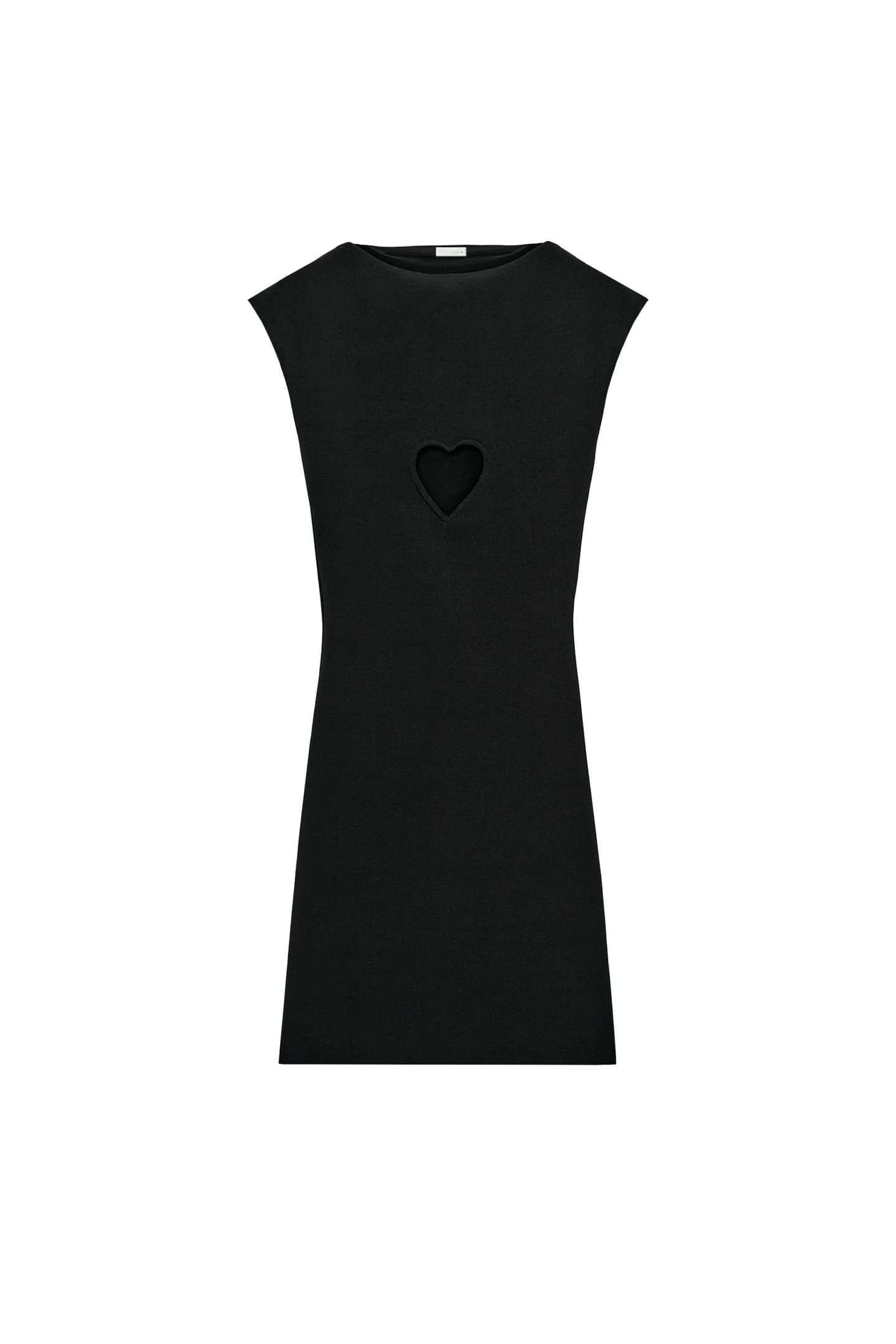 ТРИКОТАЖНОЕ ПЛАТЬЕ С ВЫРЕЗАМИ - фото 3