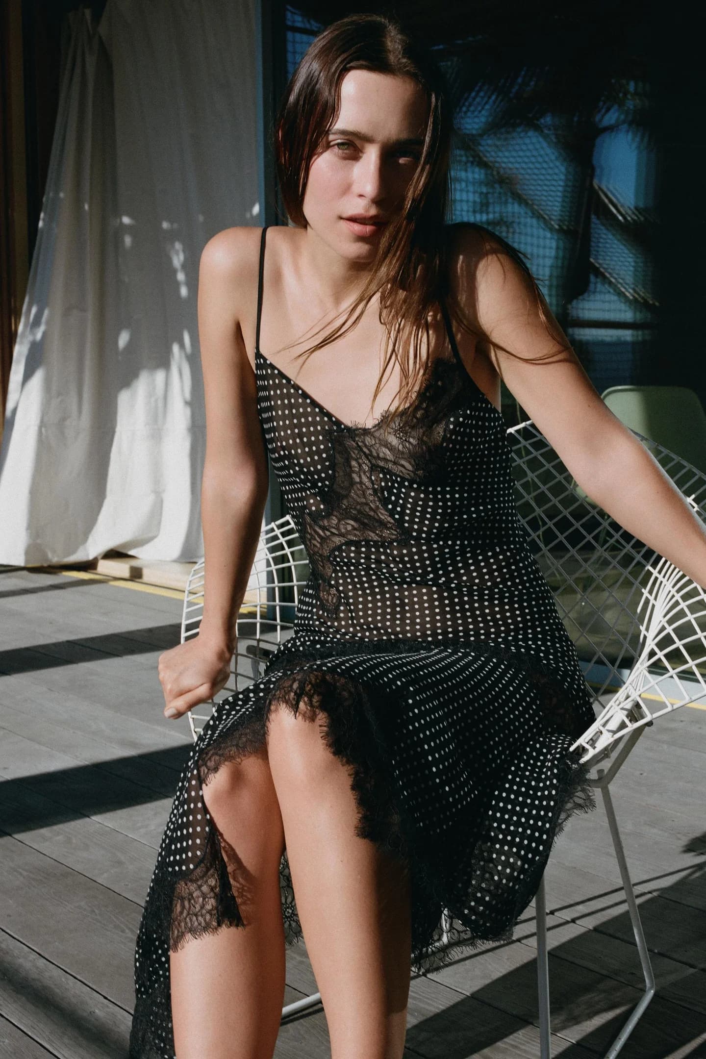 ПЛАТЬЕ ПОТТ С КРУЖЕВОМ - фото 2