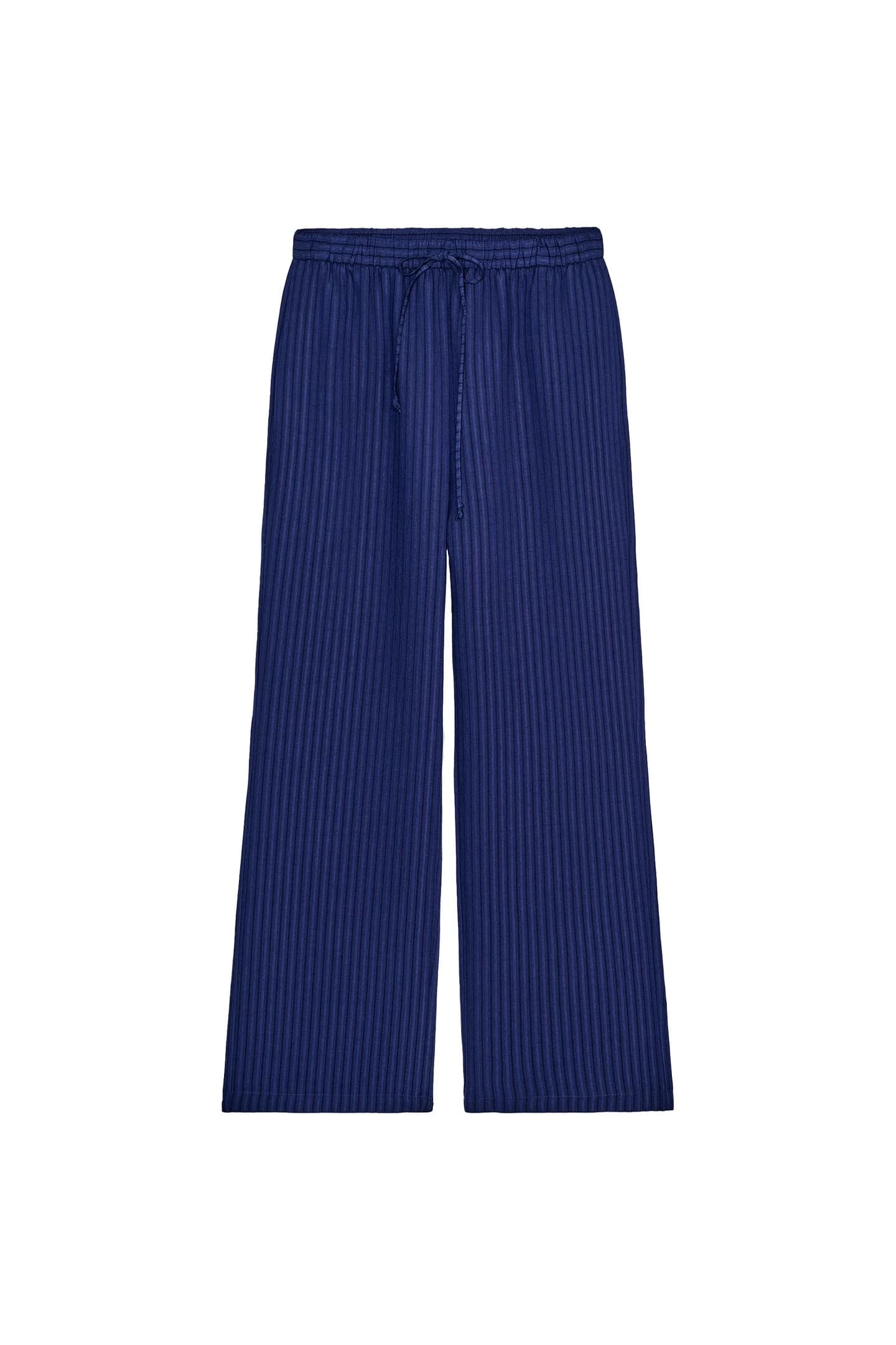 ПИЖАМНЫЕ БРЮКИ ИЗ СТРУКТУРНОЙ ТКАНИ ИЗ КОЛЛЕКЦИИ ZW - фото 3