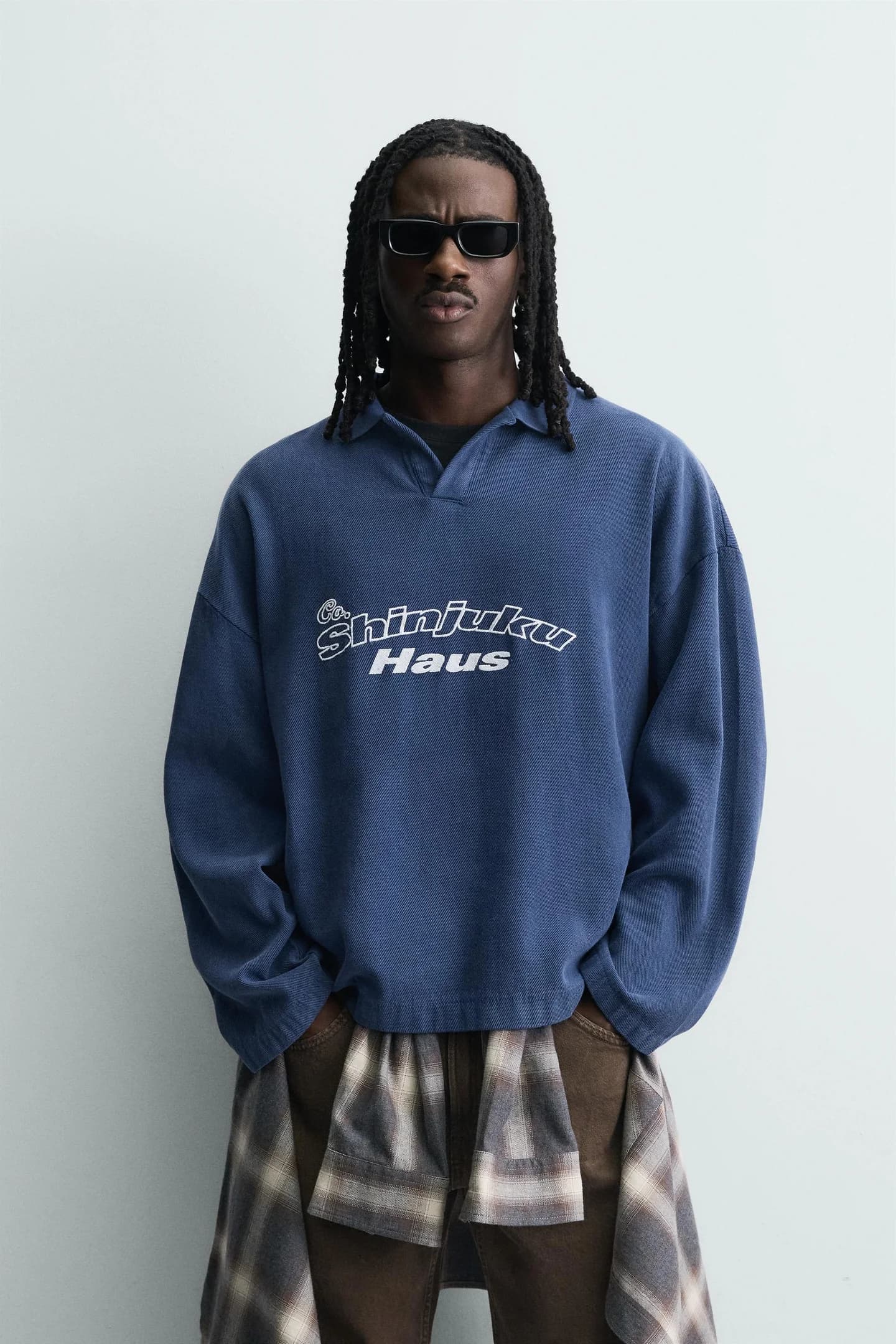 ФУТБОЛКА ПОЛО ИЗ СТРУКТУРНОЙ ТКАНИ С ВЫШИВКОЙ ИНСТРУКЦИИ - фото 2