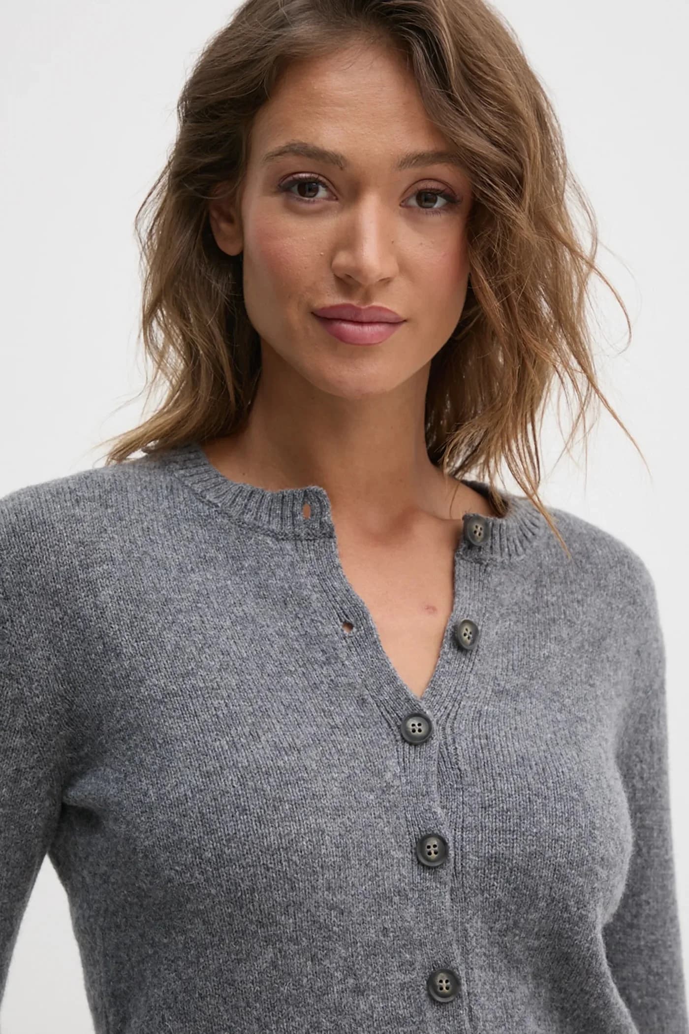 Шерстяной кардиган - фото 4