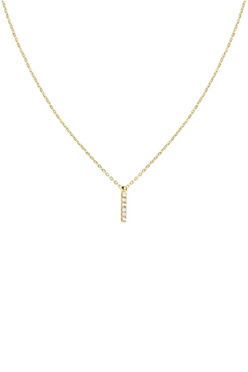 Серебряное колье GLAMOUR с позолотой