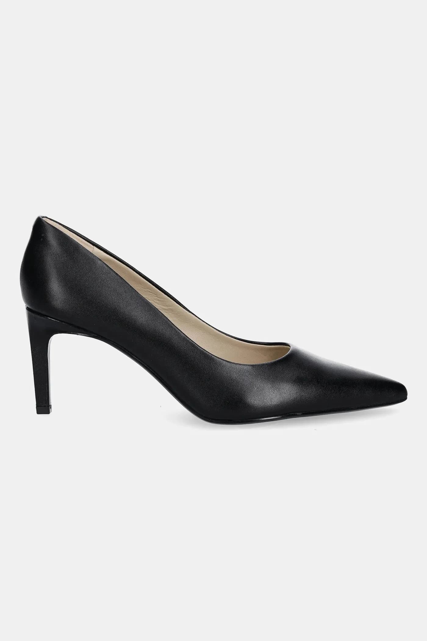 Кожаные туфли на высоком каблуке ESS STILETTO 70 черные для женщин - фото 2