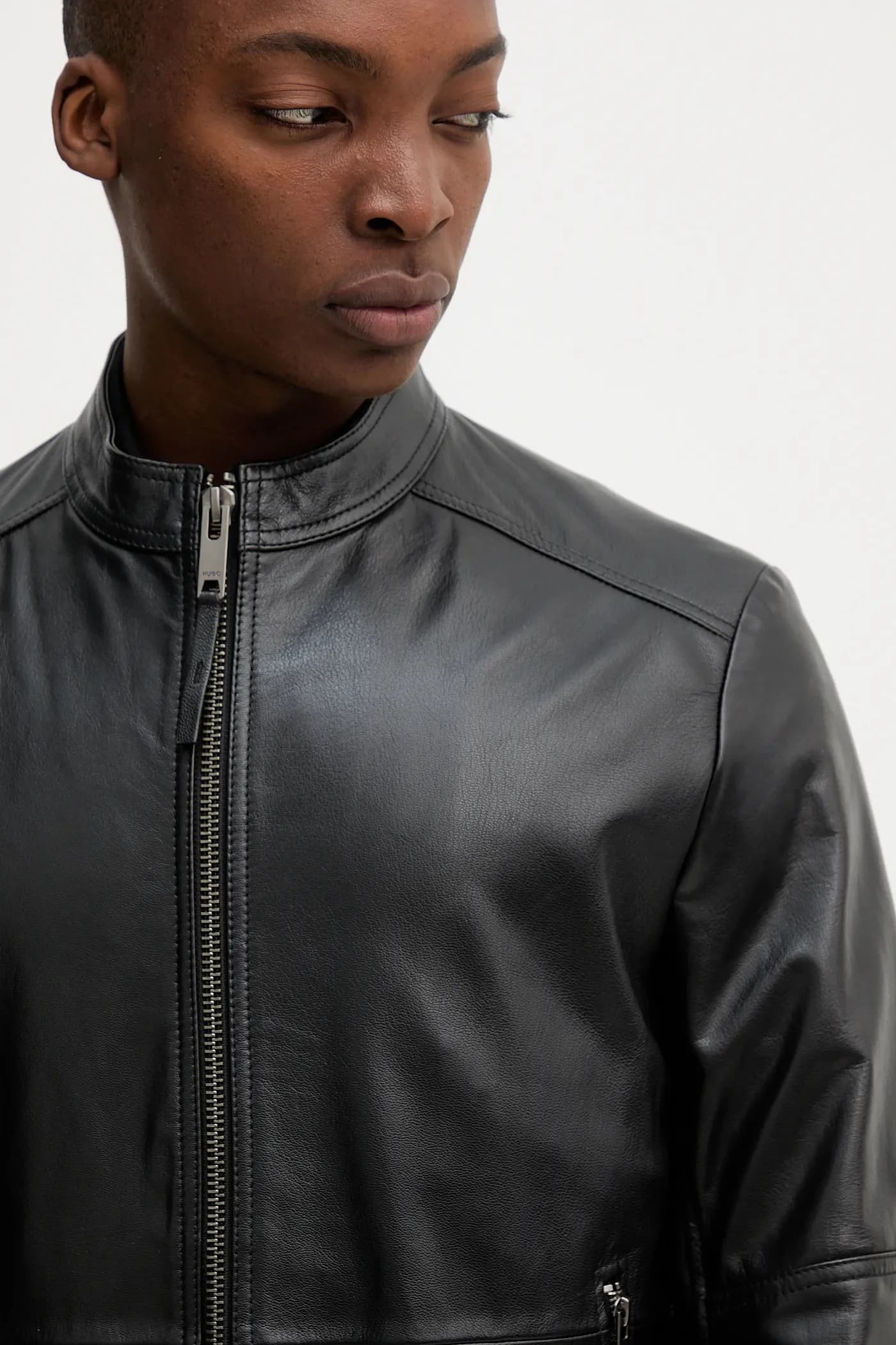 Кожаная косуха Локис-3 - фото 4