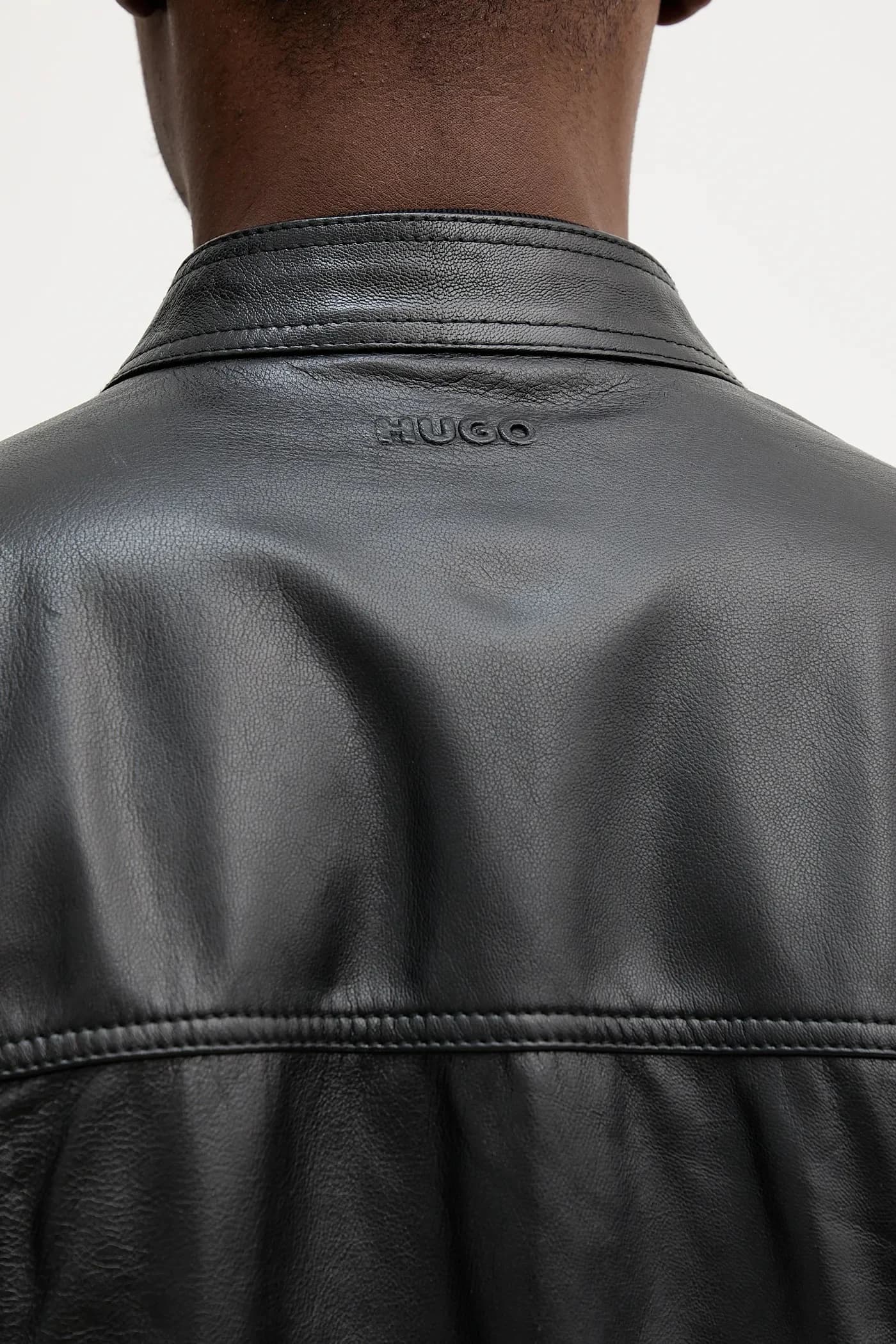 Кожаная косуха Локис-3 - фото 5