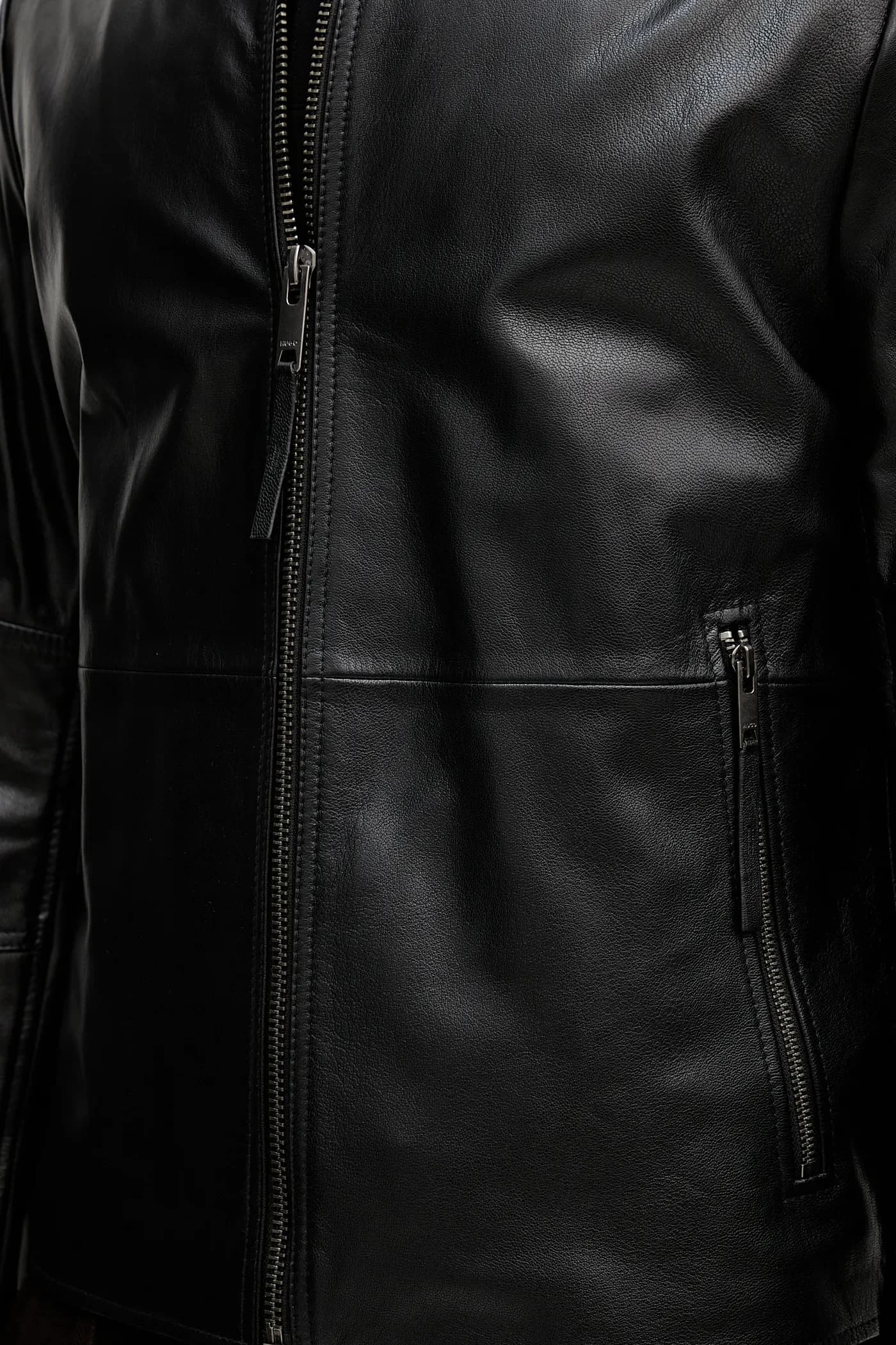 Кожаная косуха Локис-3 - фото 6