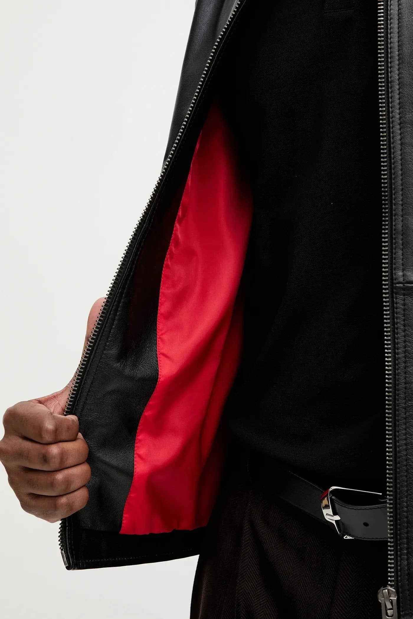 Кожаная косуха Локис-3 - фото 7