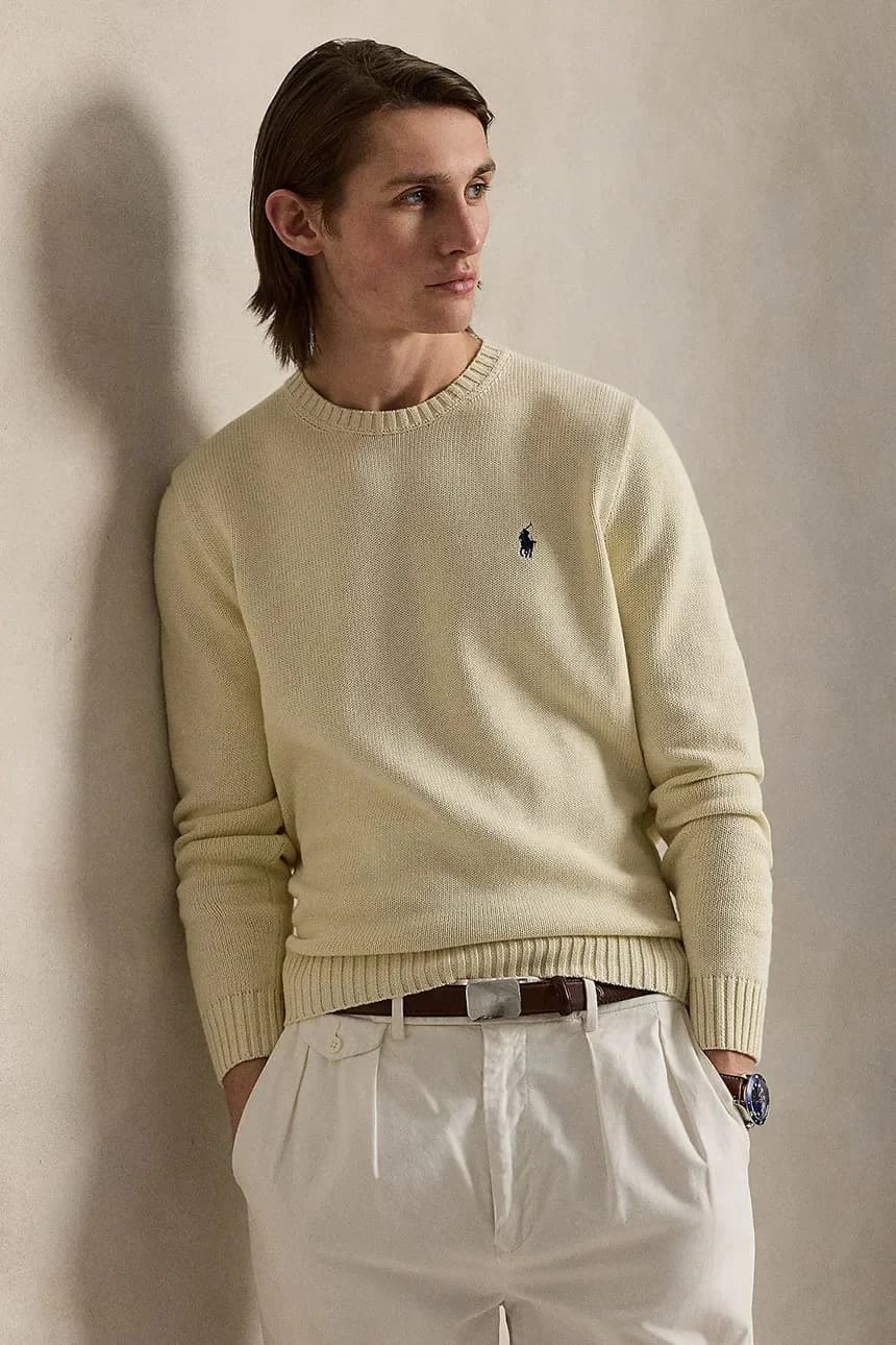 Хлопковый свитер