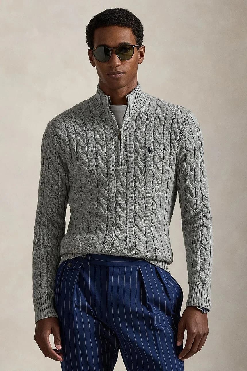 Хлопковый свитер