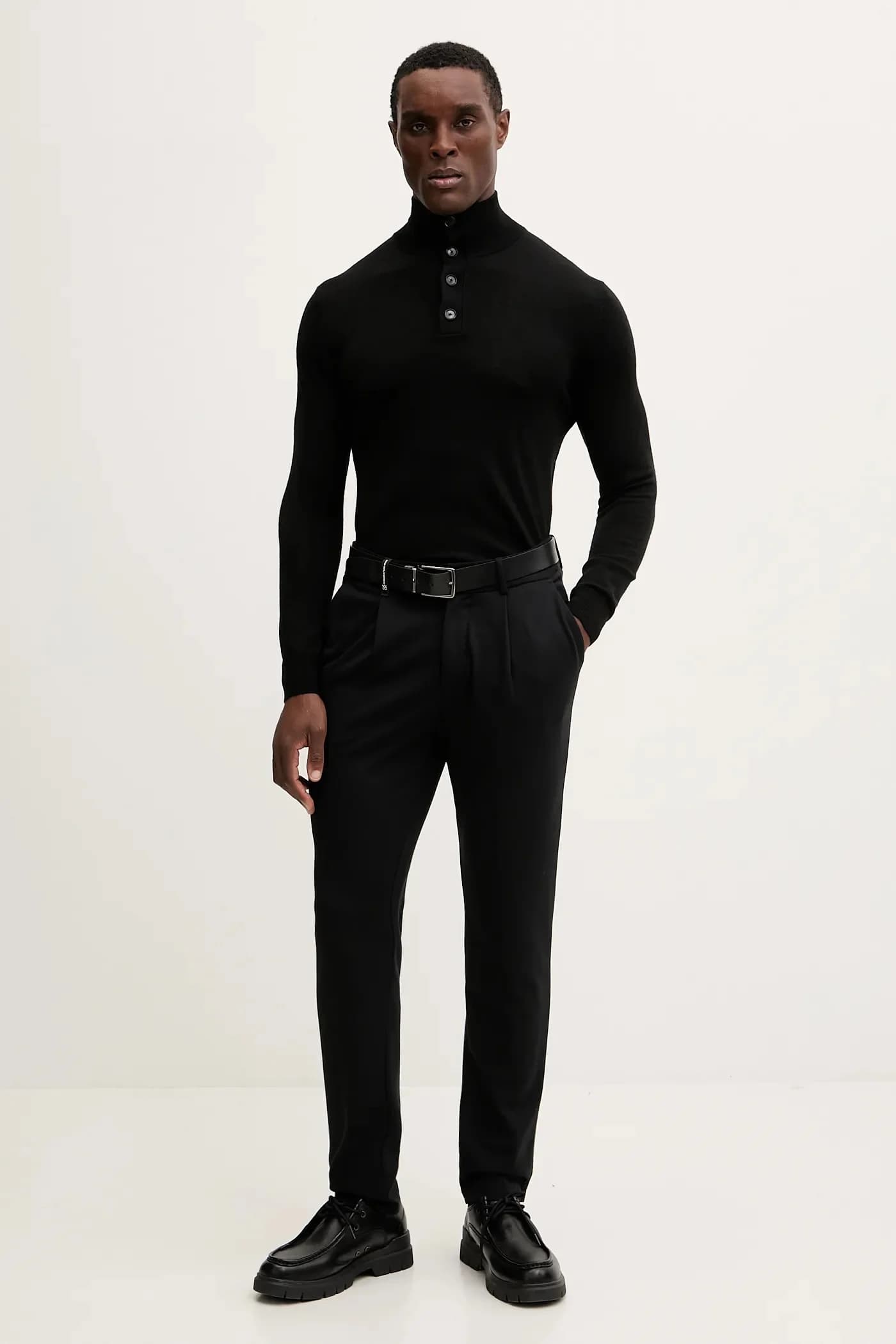 Свитер из смесовой шерсти - фото 2