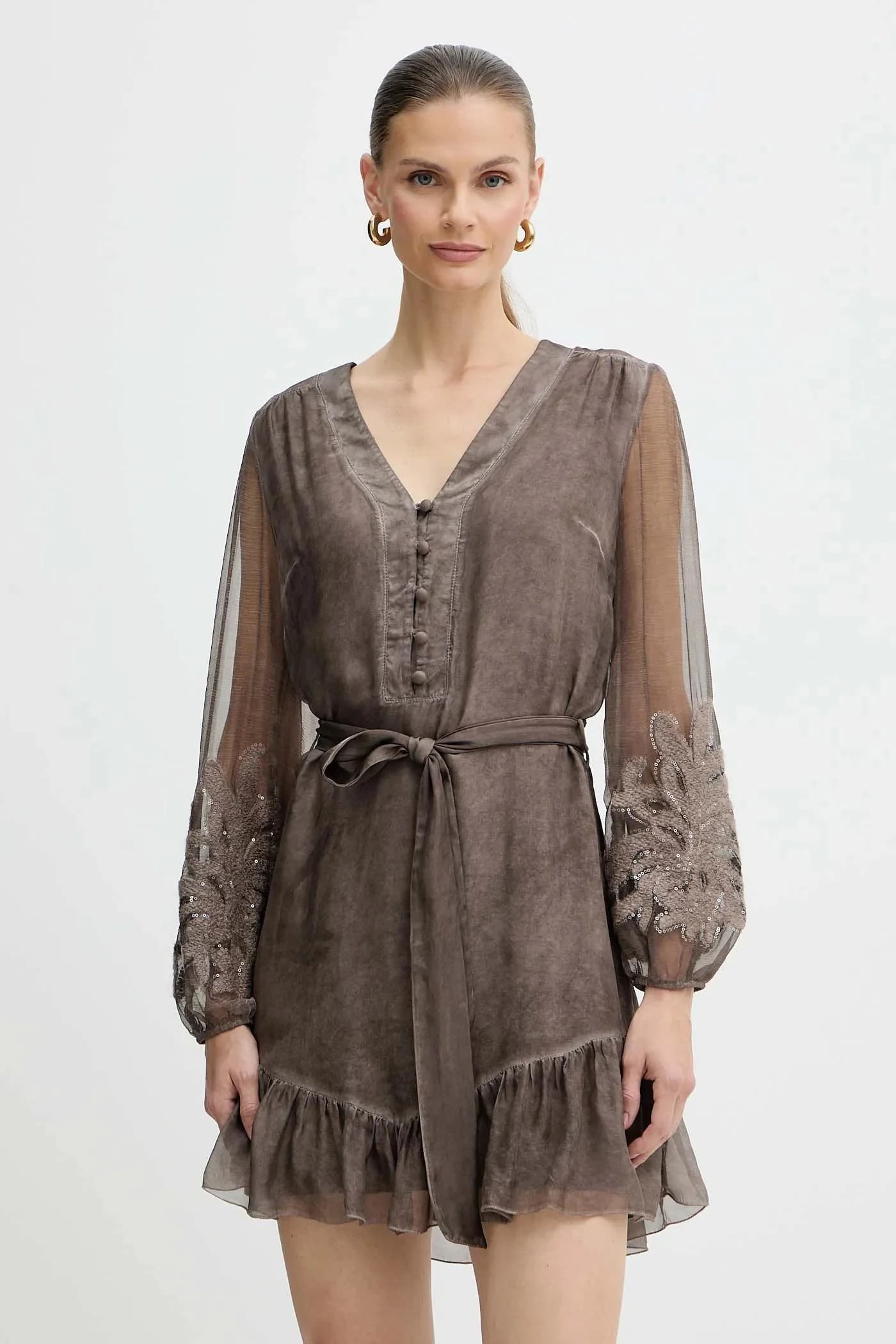 КАМИЛЛА шелковое платье