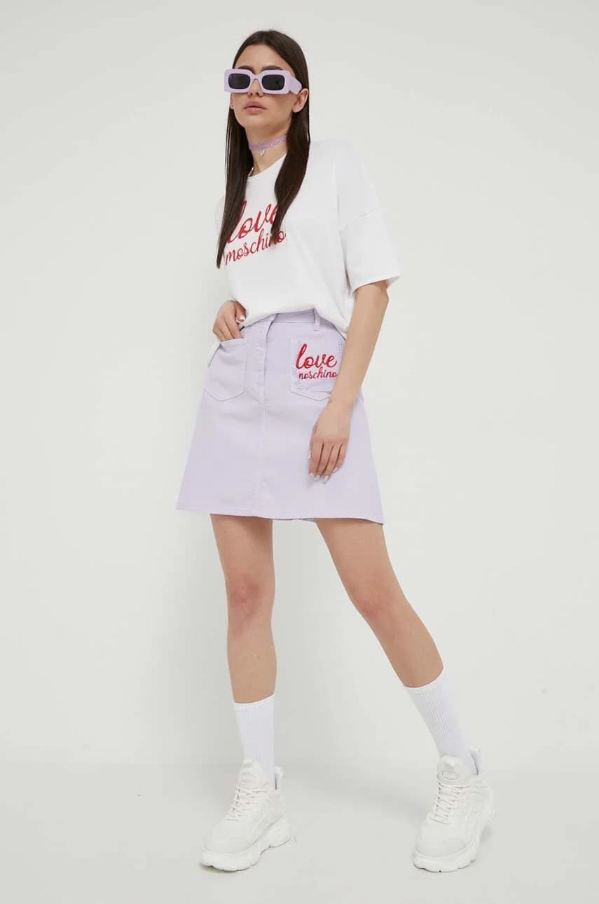 Джинсовая юбка