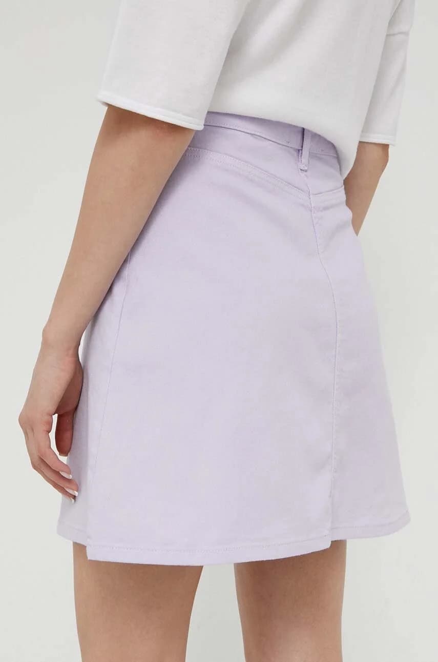 Джинсовая юбка - фото 3