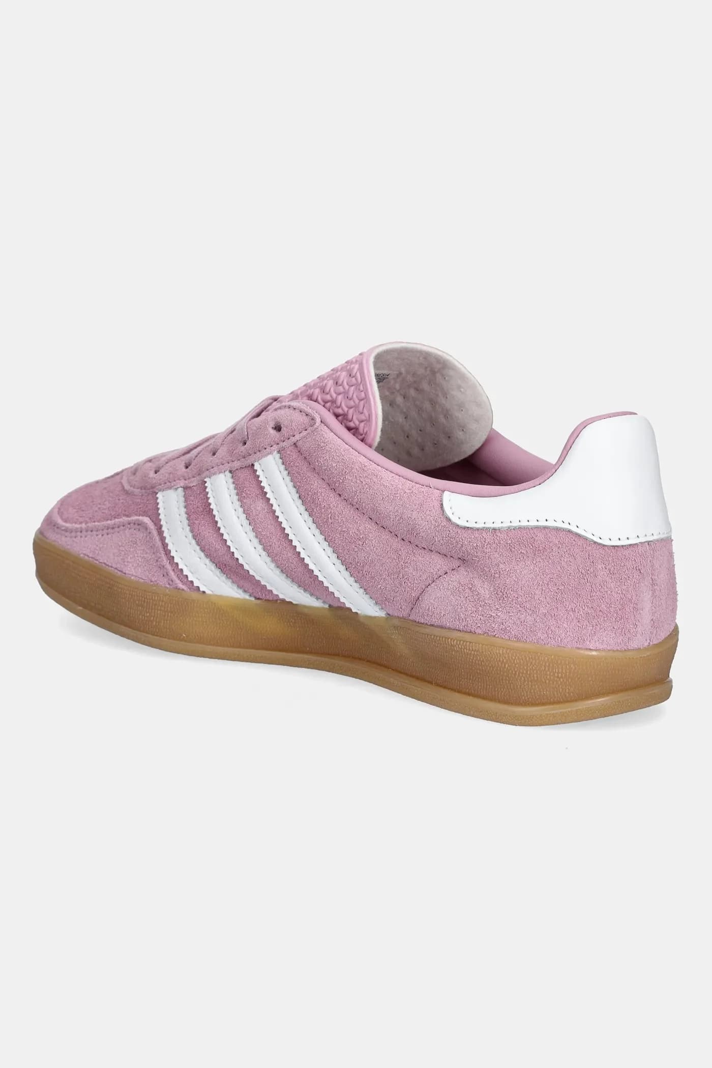 кроссовки Gazelle Indoor замшевые фиолетовые для женщин - фото 3