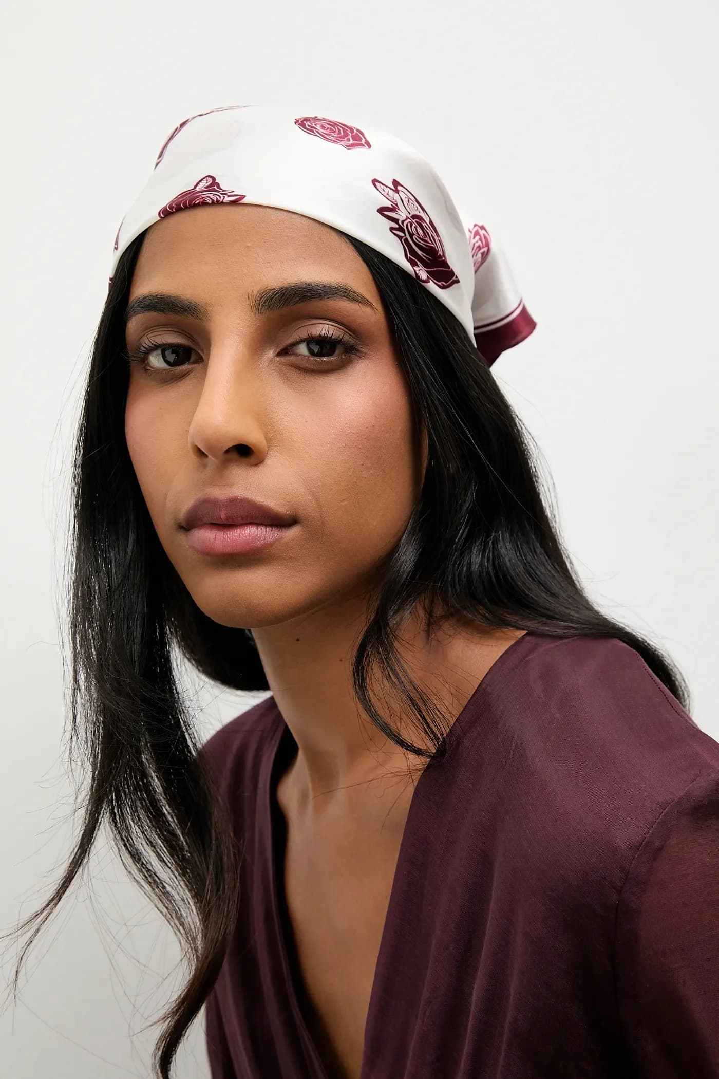 Шелковый шарф