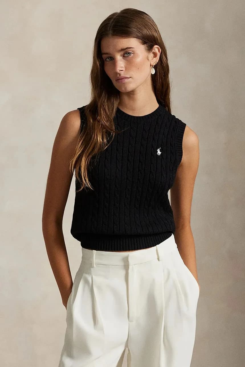 Хлопковый жилет