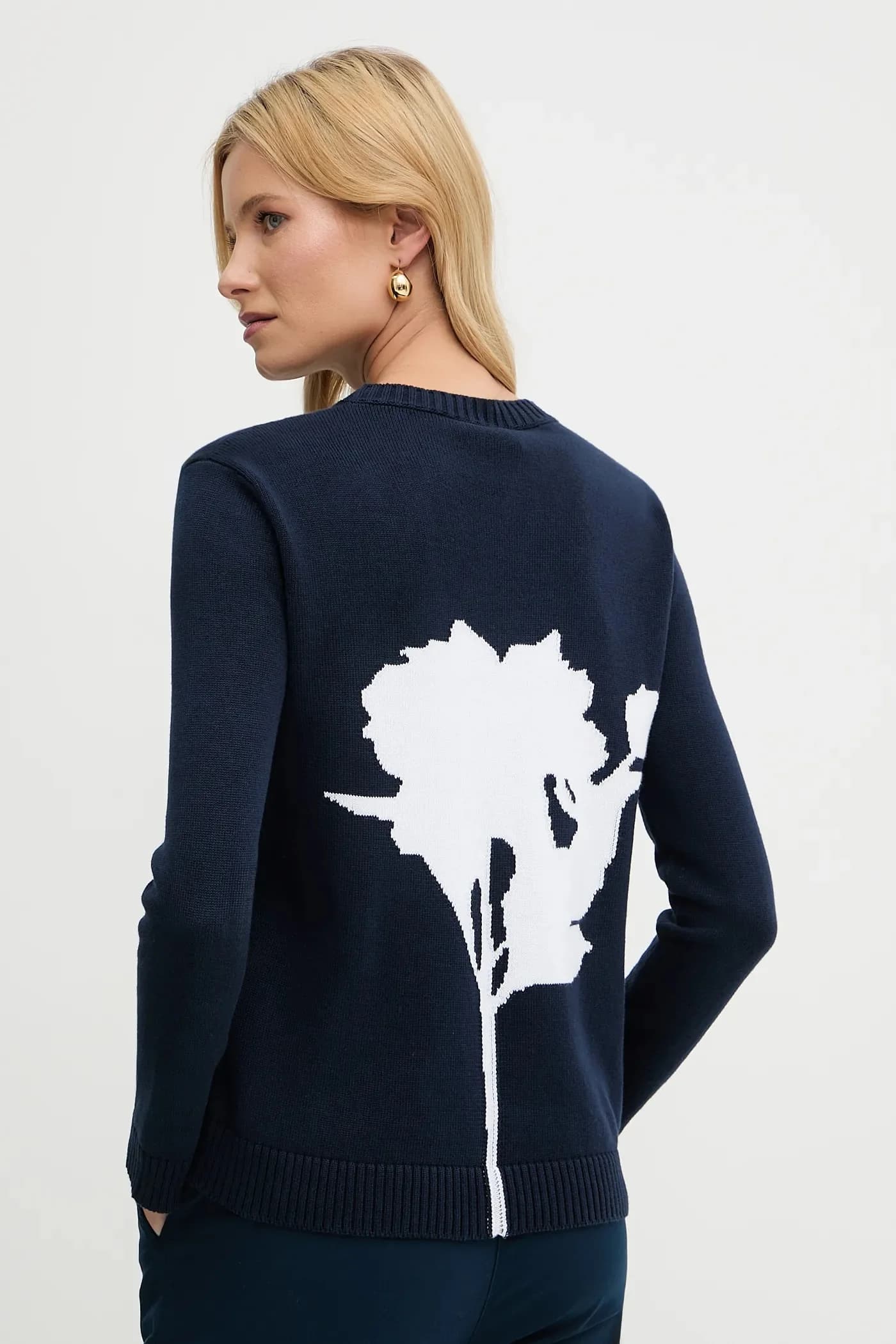 хлопковый свитер GAIA