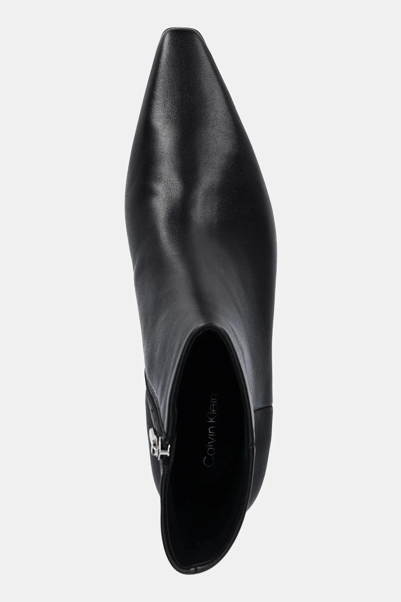 БОТИНКИ НА КОТЕНКОМ КАБЛУКЕ - фото 4