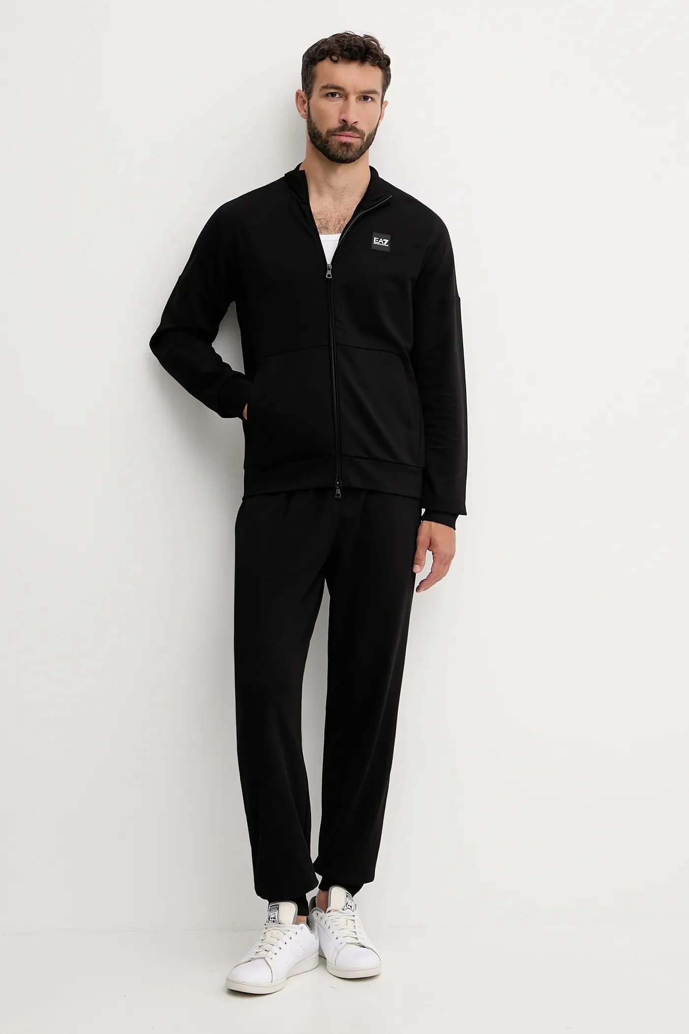 Хлопковый спортивный костюм