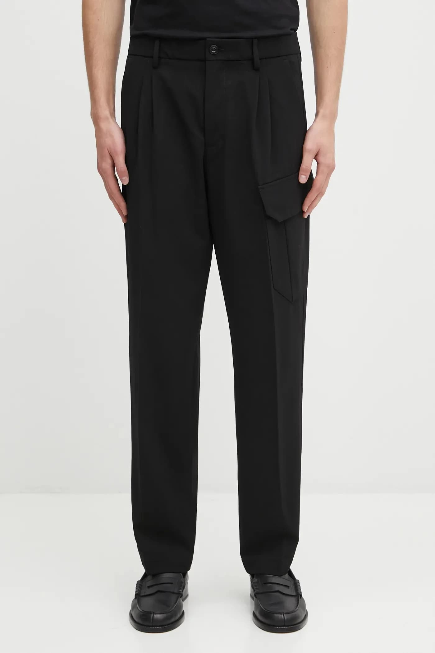 Брюки с шерстью