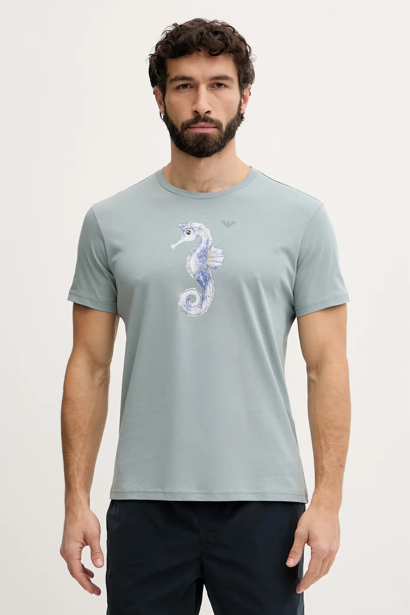 Мужская хлопковая футболка