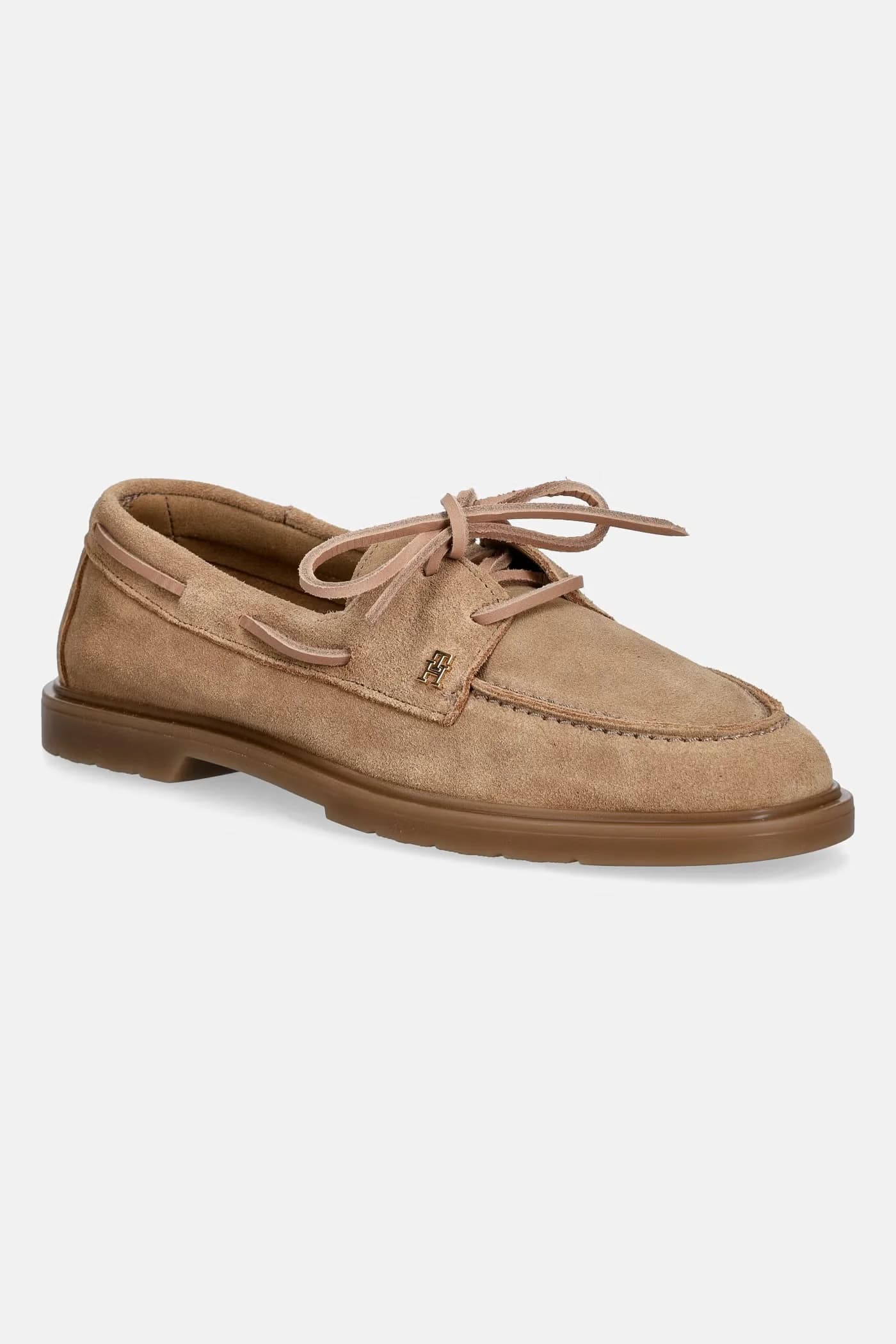 LIGHT SUEDE BOAT SHOE женские замшевые мокасины