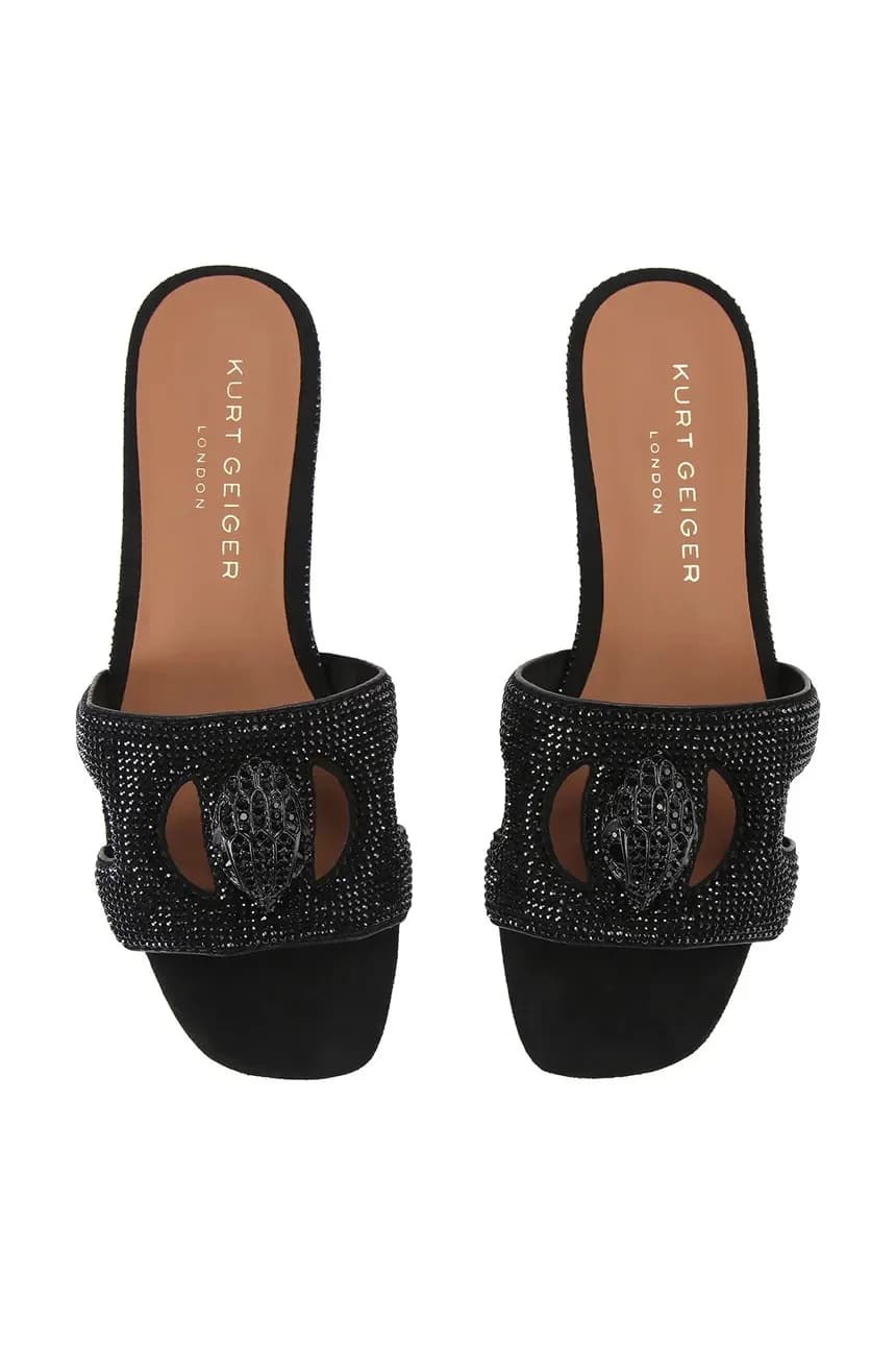 Женские шлепанцы на плоской подошве Eagle Cut Out Flat Sdl - фото 2