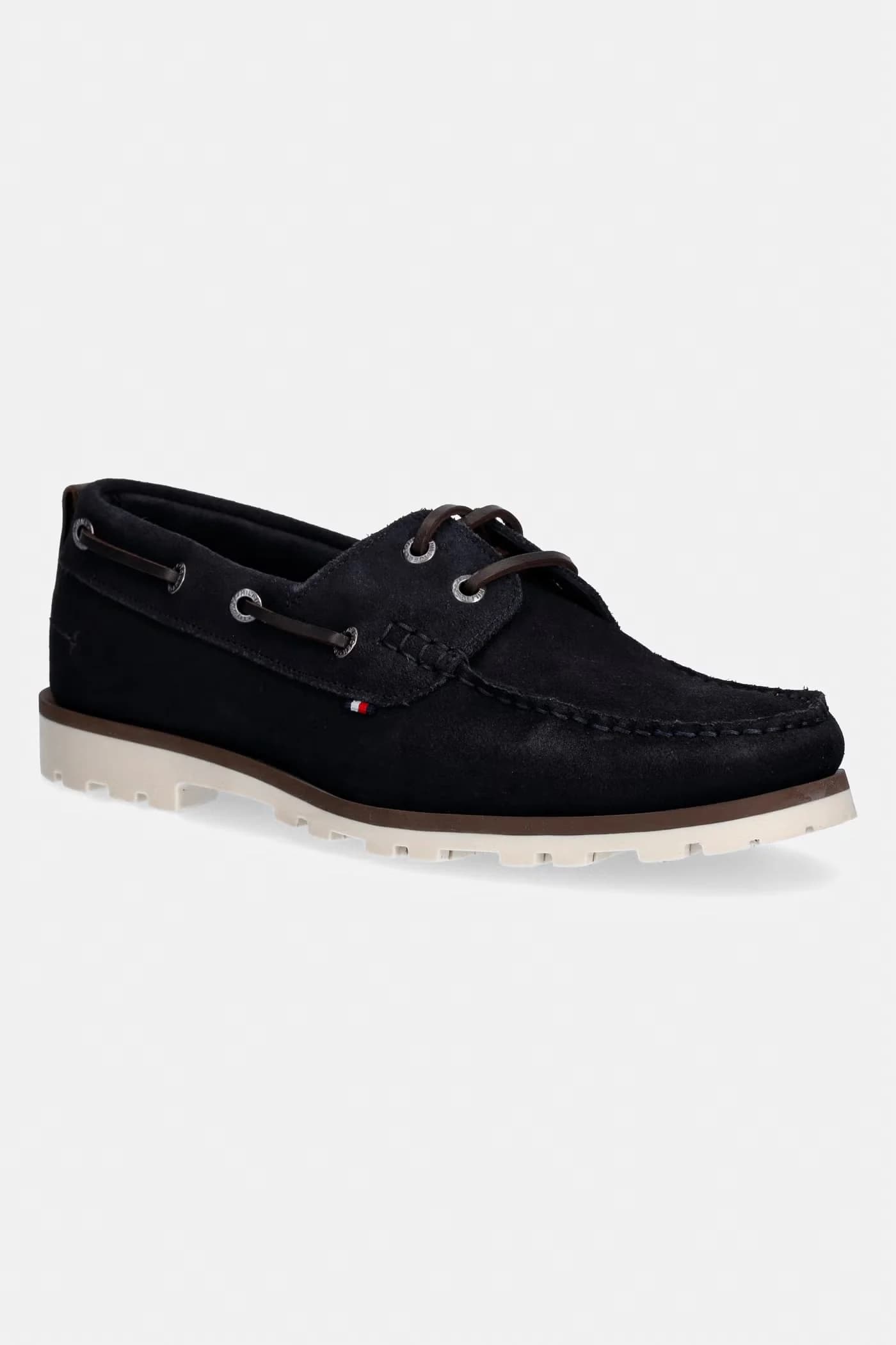 HILIFGER LIGHT SDE BOAT SHOE мужские замшевые мокасины