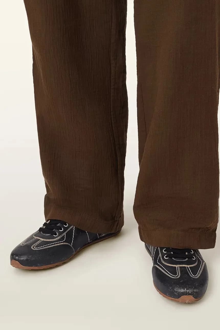 Мужские кожаные кроссовки Liam Low Top - фото 7