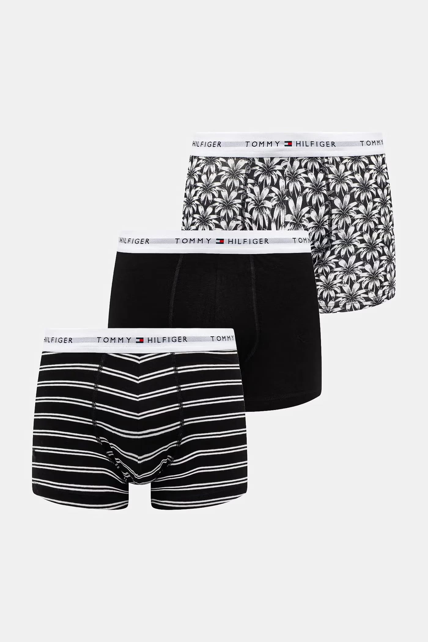 Мужские боксеры из хлопка с эластаном, 3 пары