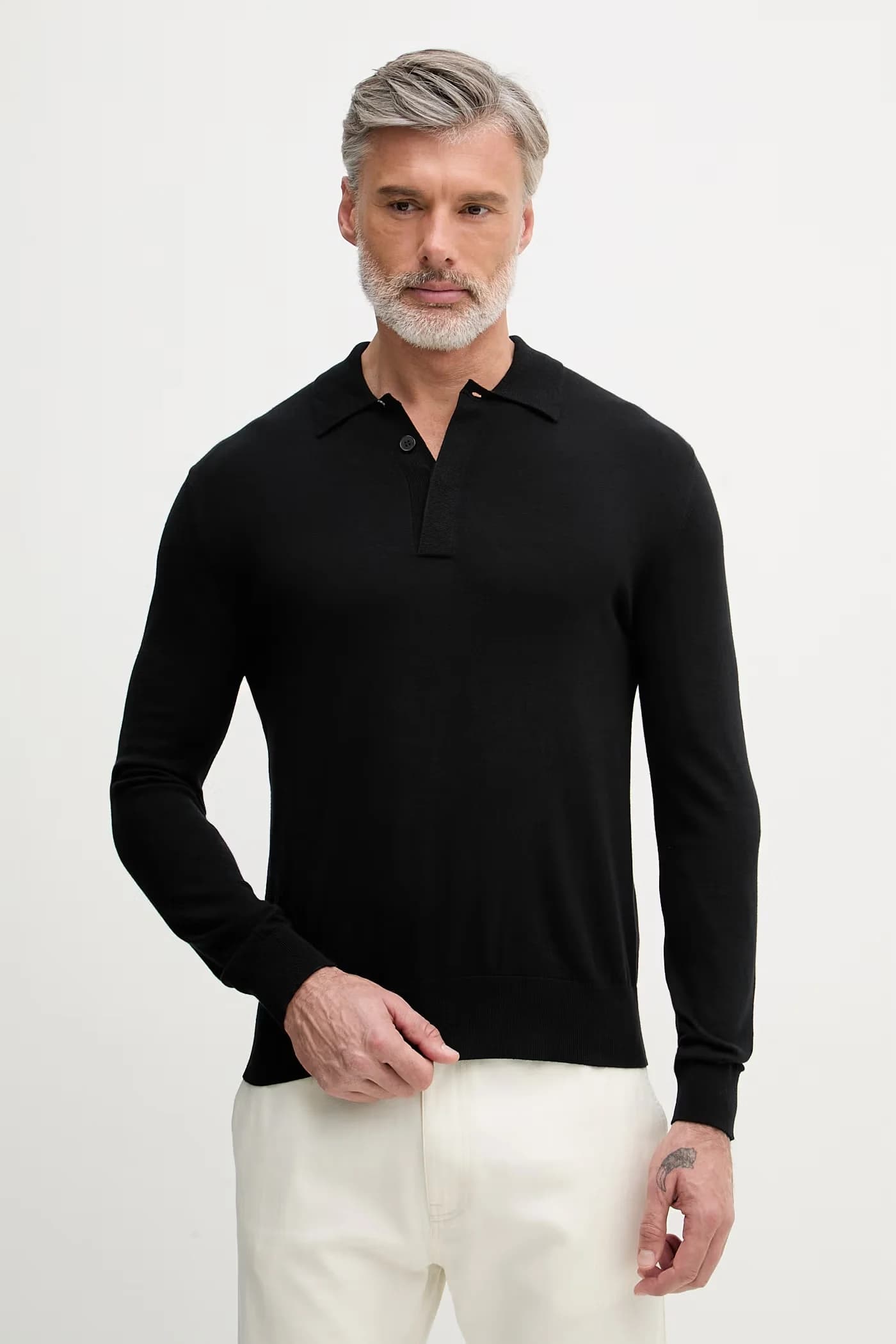 Мужской хлопковый свитер