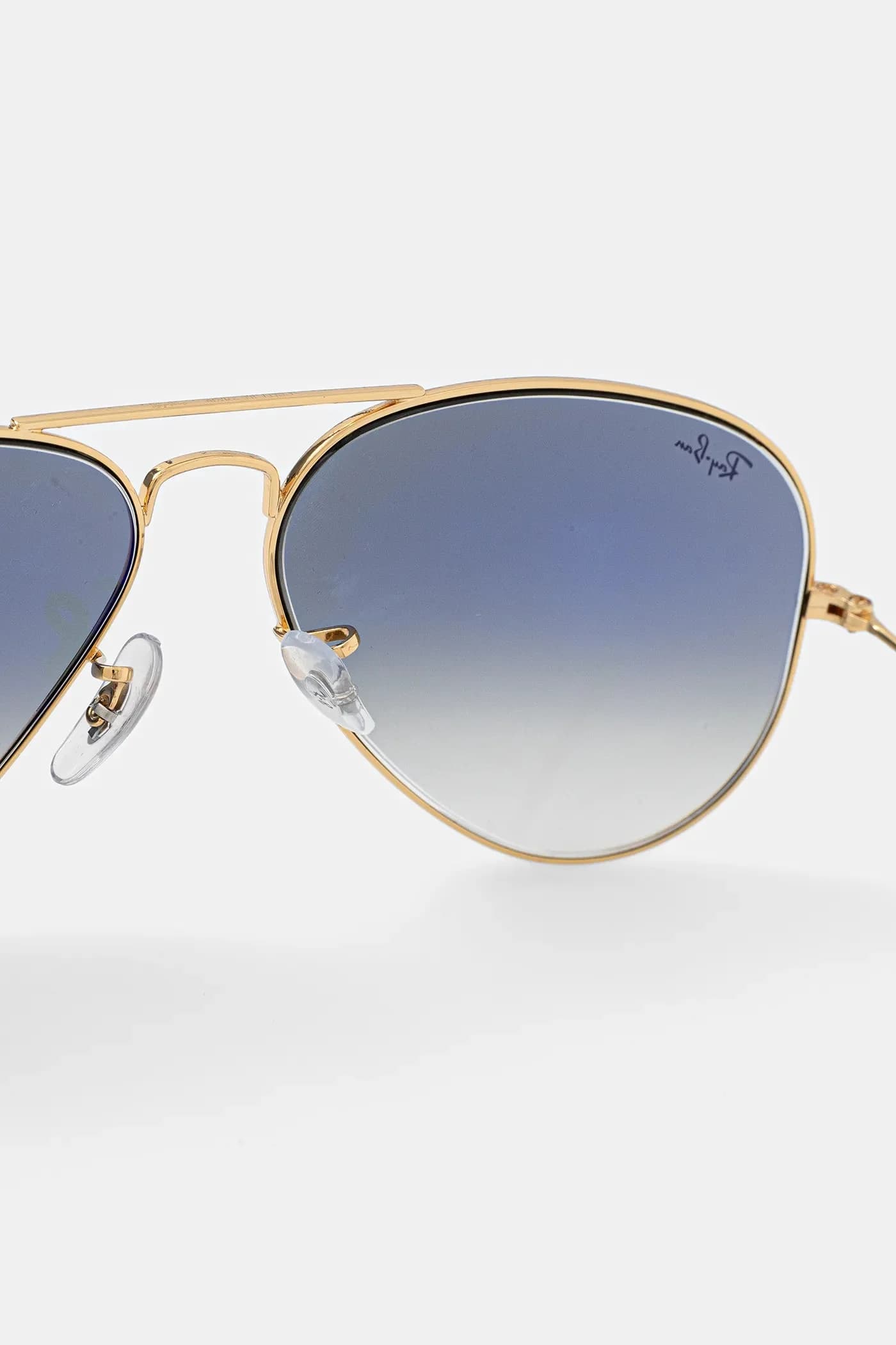 Очки AVIATOR БОЛЬШИЕ МЕТАЛЛИЧЕСКИЕ - фото 4