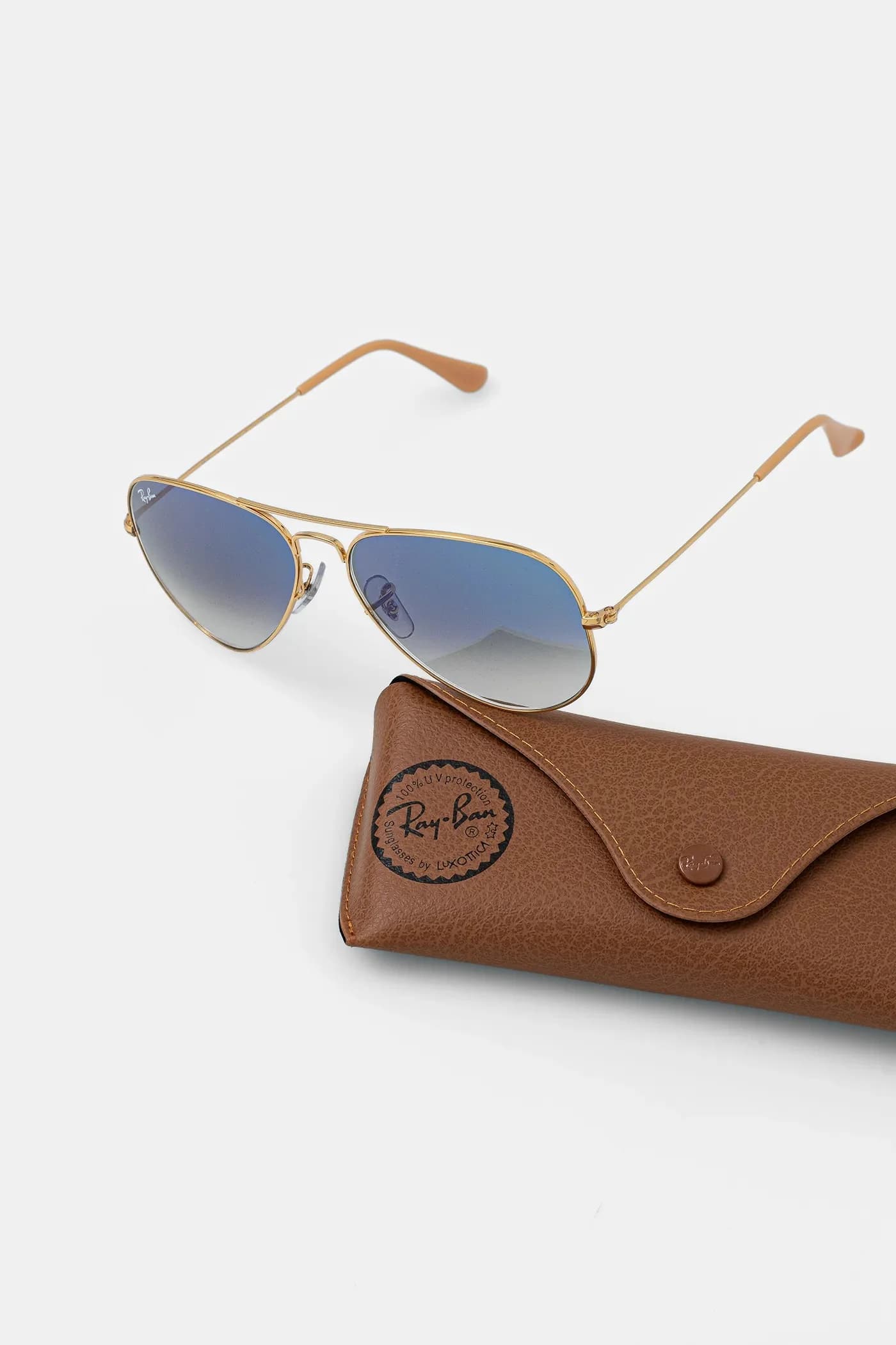 Очки AVIATOR БОЛЬШИЕ МЕТАЛЛИЧЕСКИЕ - фото 6