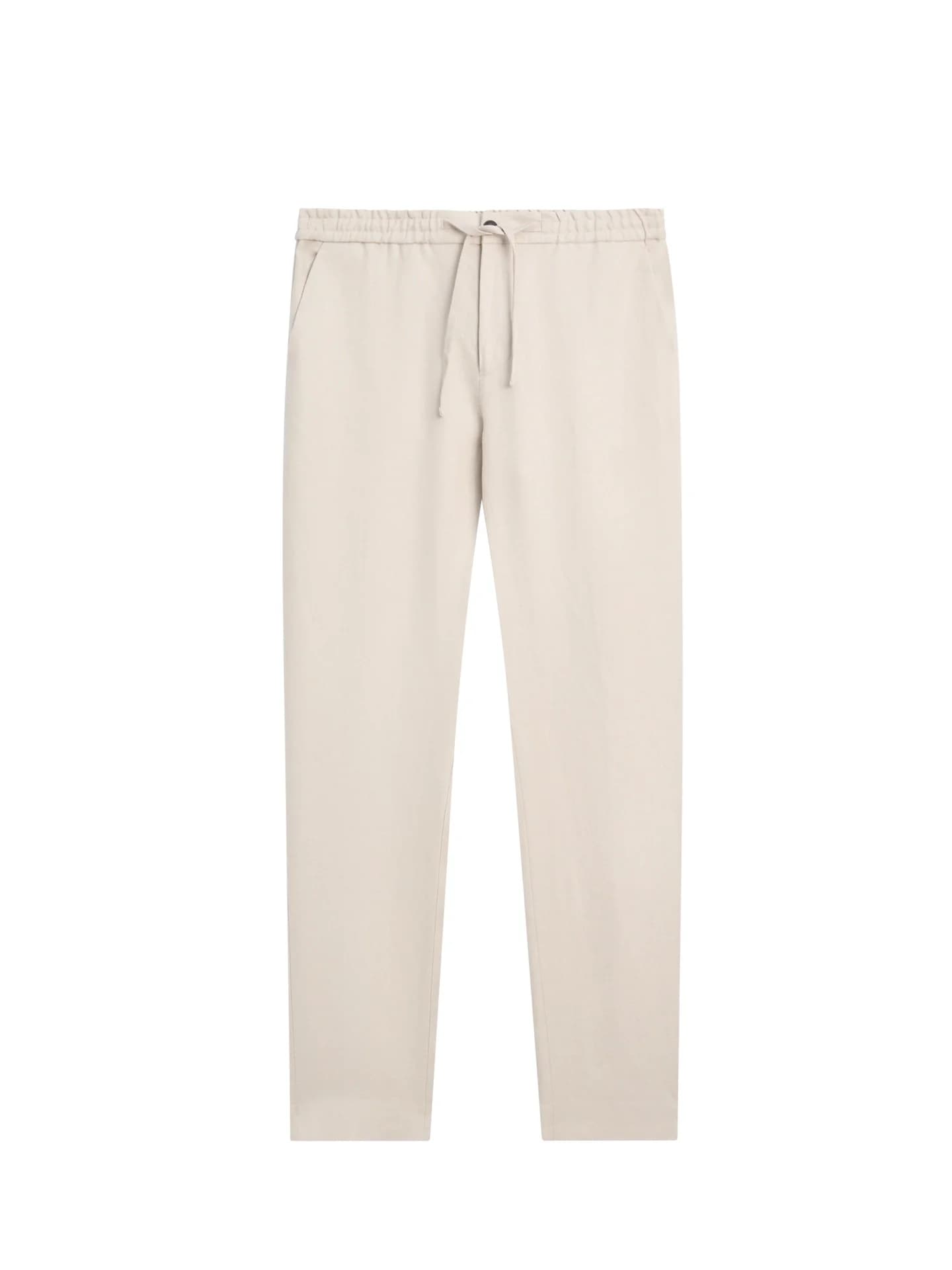 Льняные брюки Total Look с декоративным поясом - фото 8