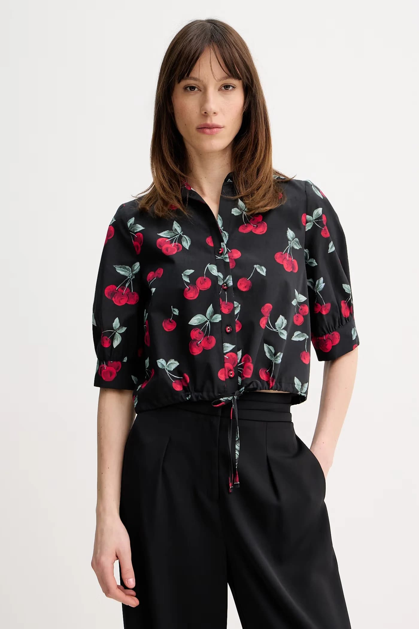 Женская хлопковая рубашка