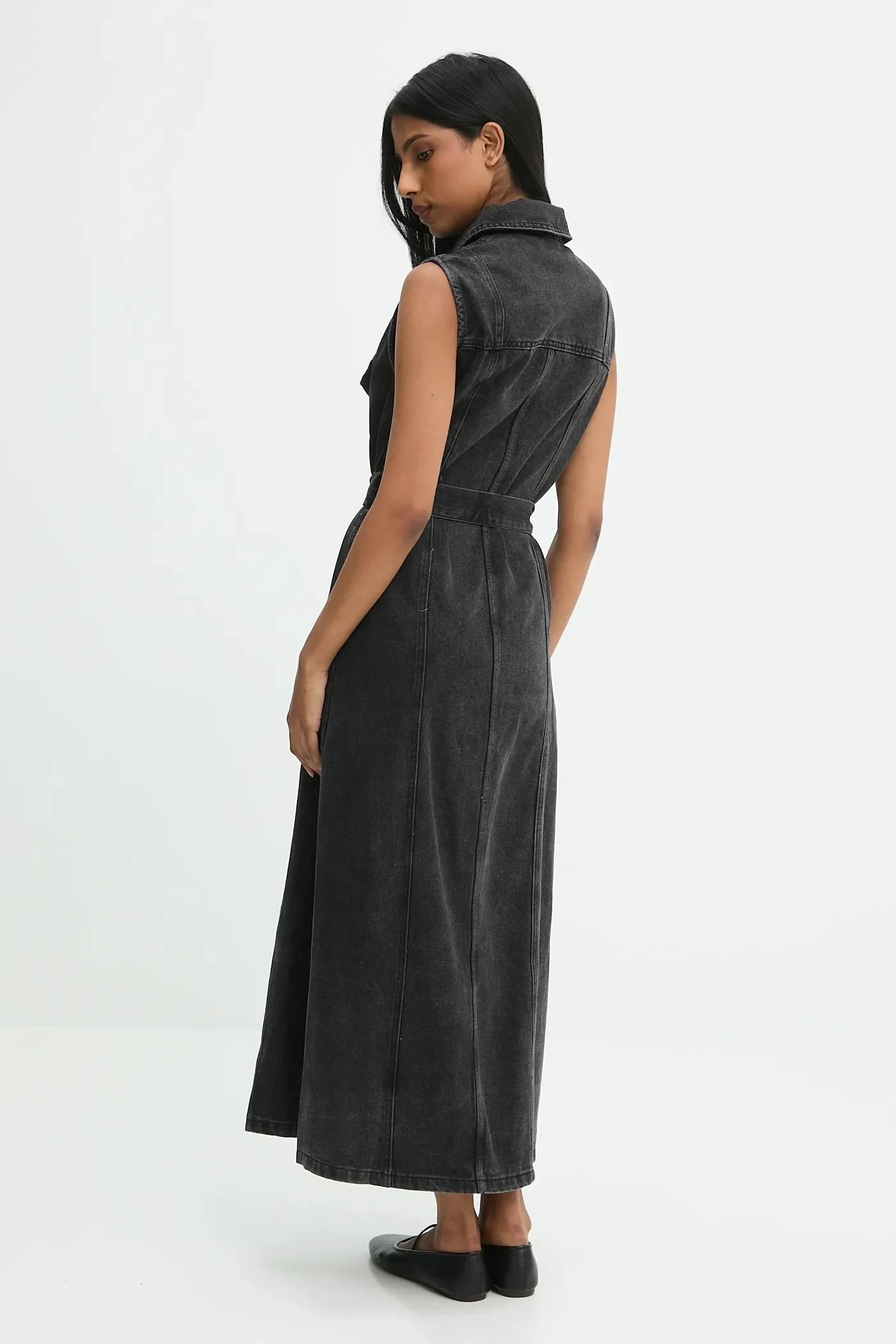 Джинсовое платье - фото 3