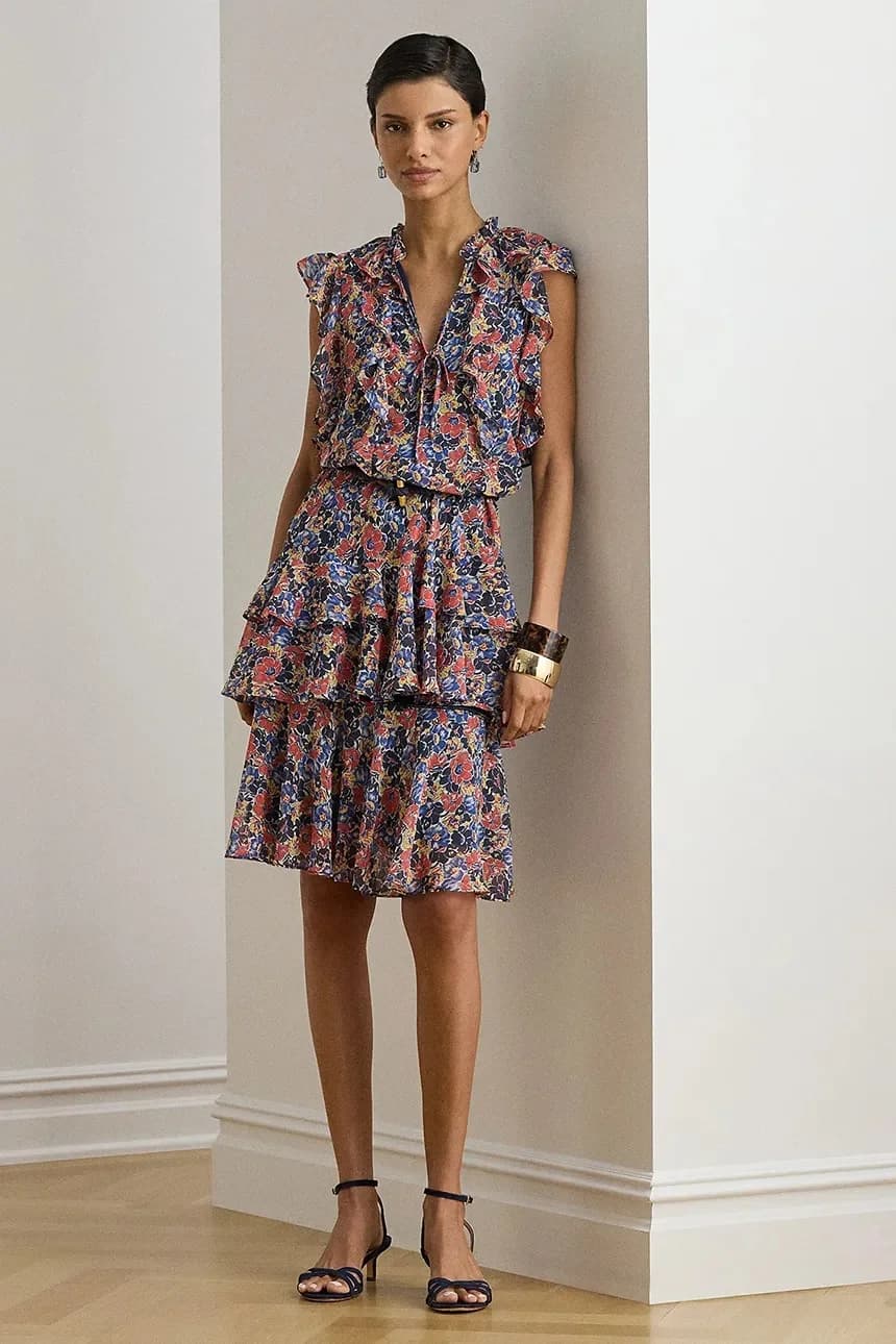 Хлопковое летнее платье