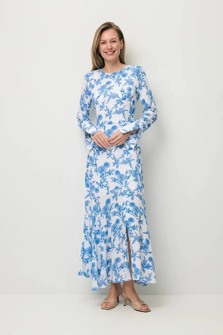 IVYNI летнее платье из вискозы